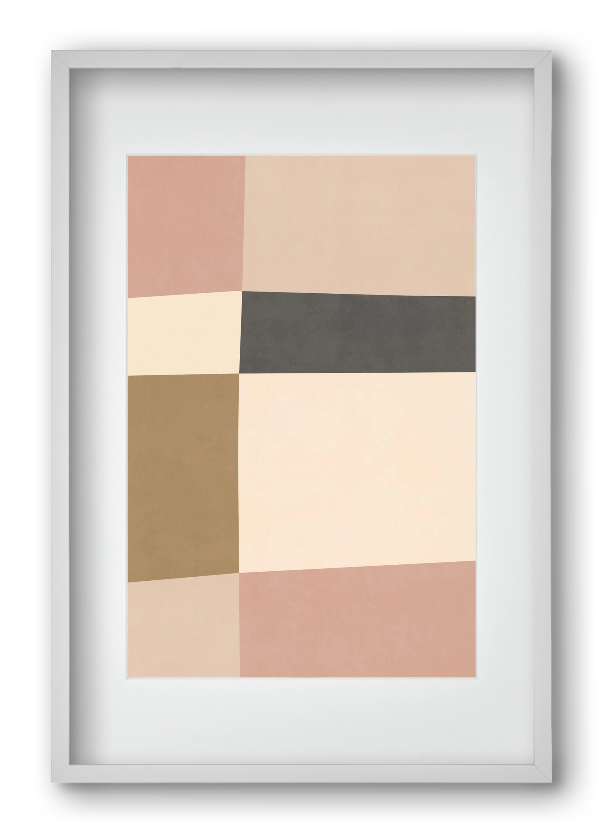 Abstract Art - CT04, 40x60 cm (30x45 cm), Fehér keret, paszpartuval