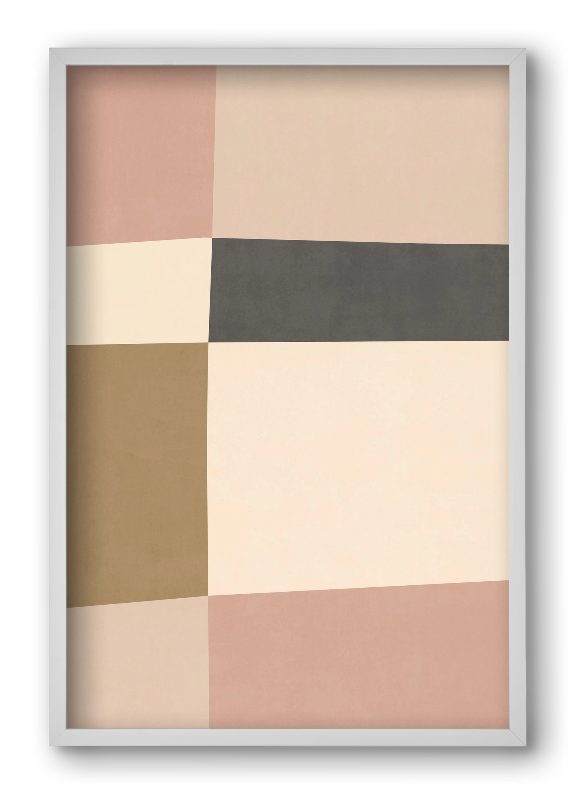 Abstract Art - CT04, 40x60 cm (40x60 cm), Fehér keret