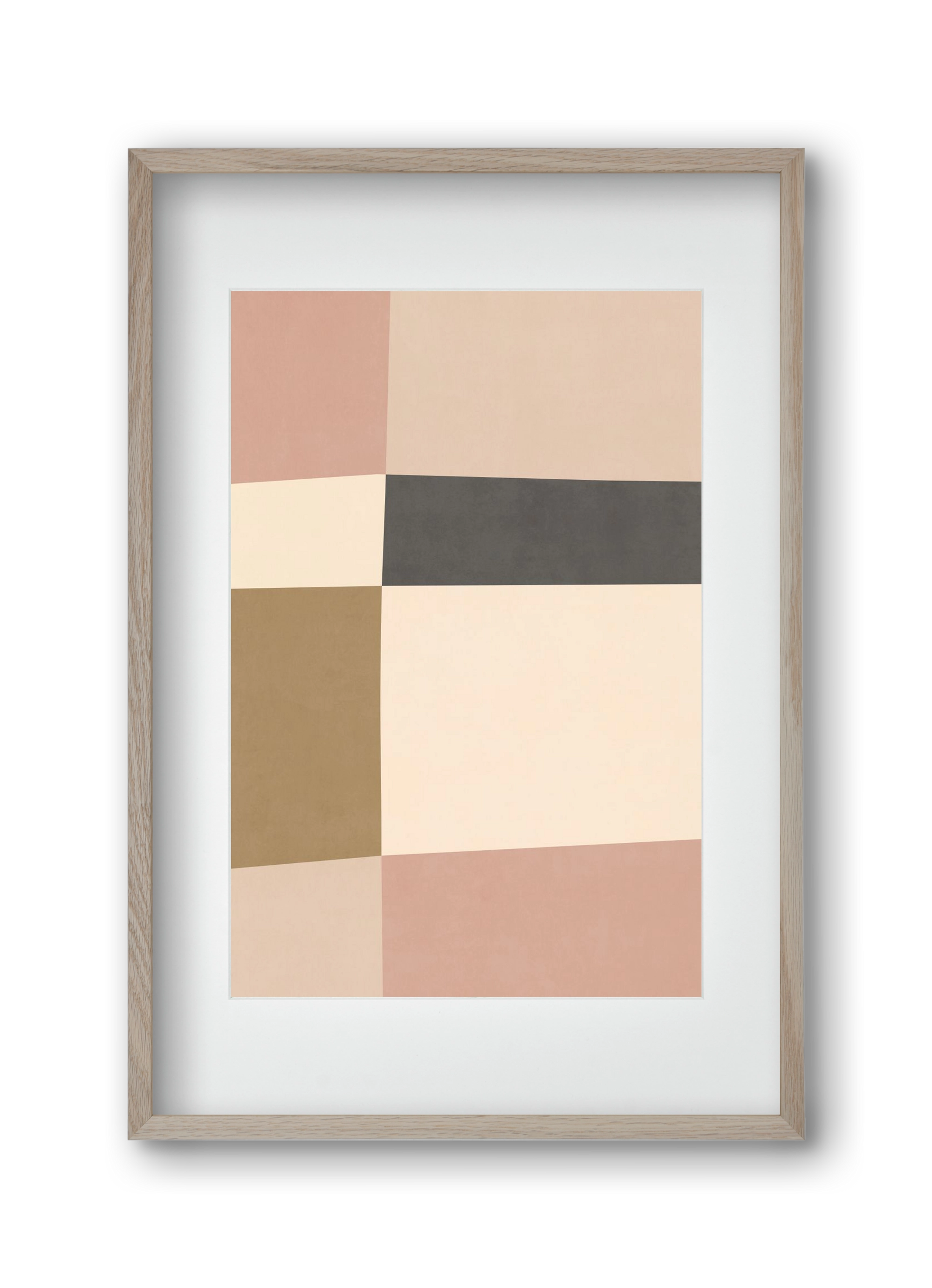 Abstract Art - CT04, 30x45 cm (20x30 cm), Tölgy keret, paszpartuval