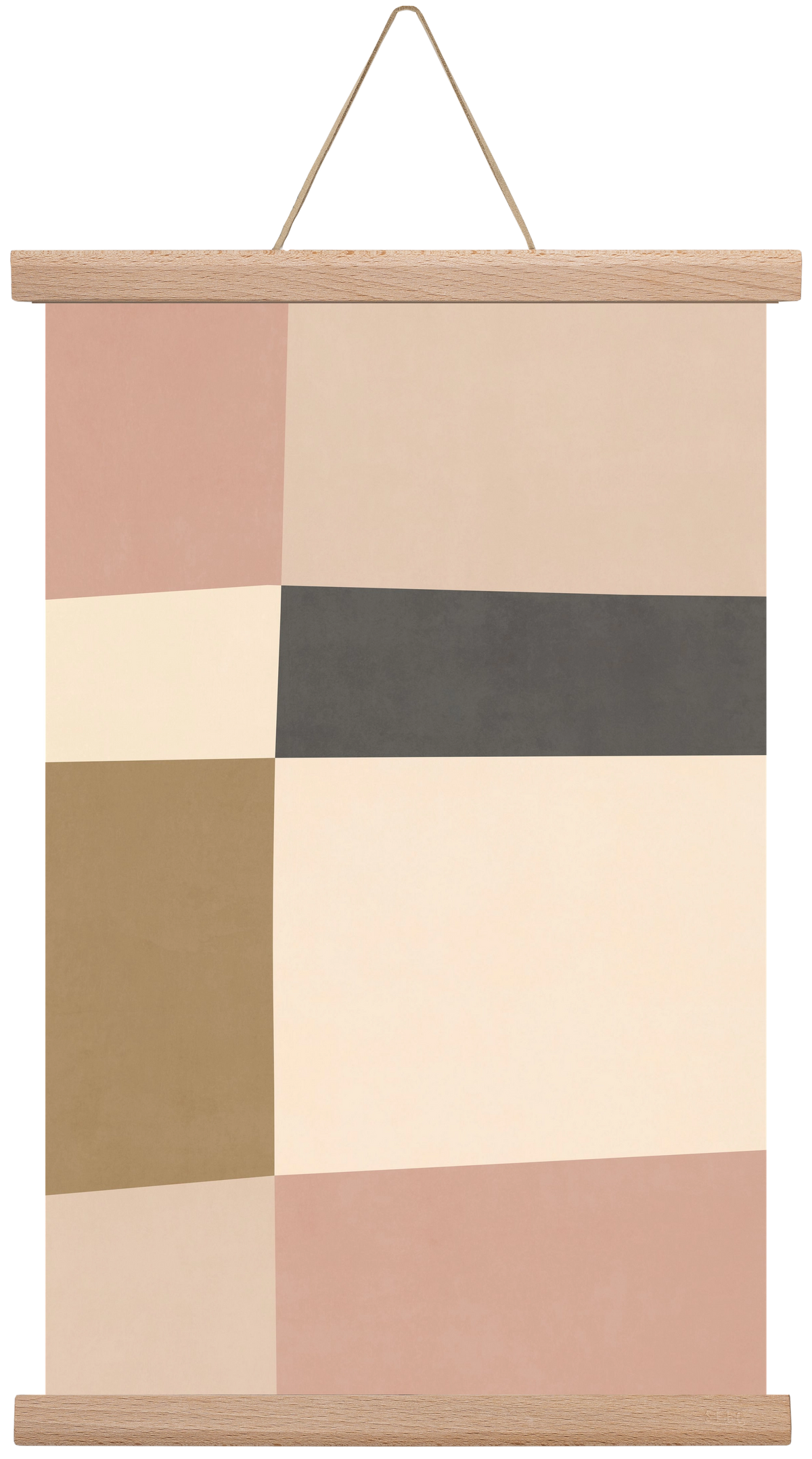 Abstract Art - CT04, 30x45 cm (30x45 cm), Tölgy akasztó