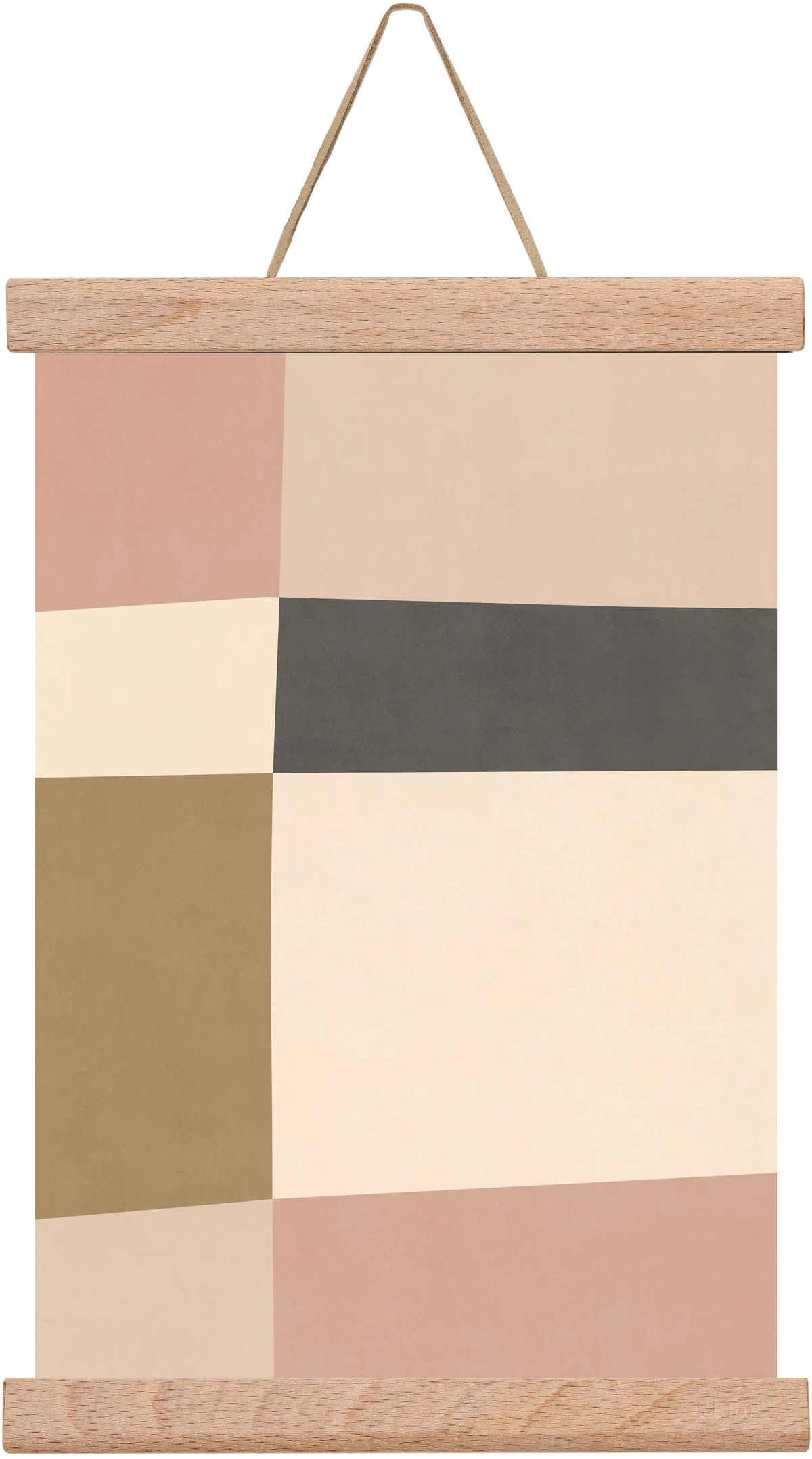 Abstract Art - CT04, 20x30 cm (20x30 cm), Tölgy akasztó