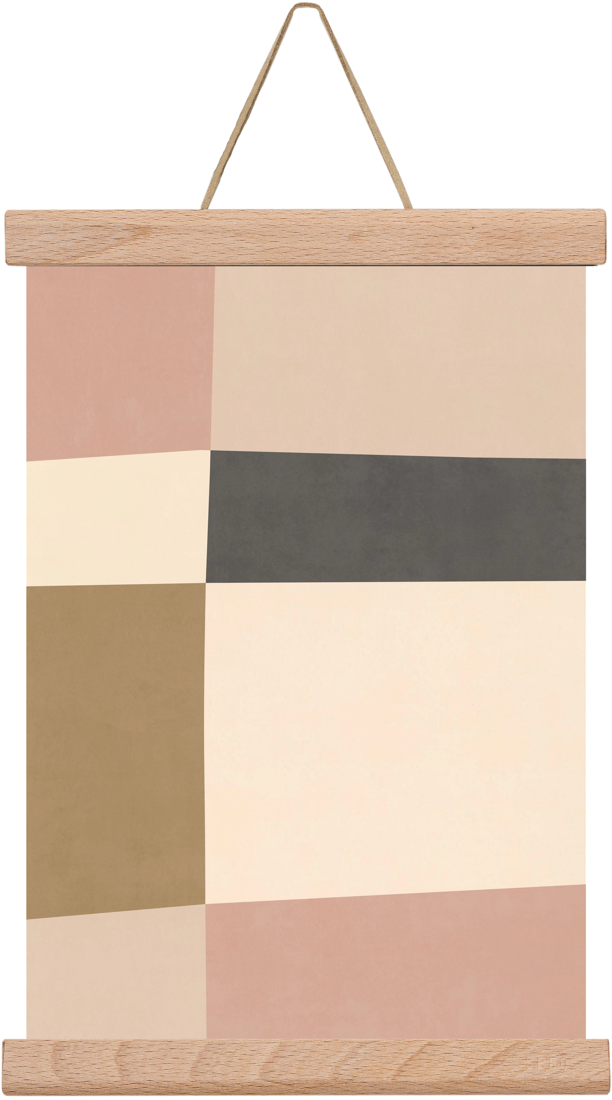 Abstract Art - CT04, 20x30 cm (20x30 cm), Tölgy akasztó