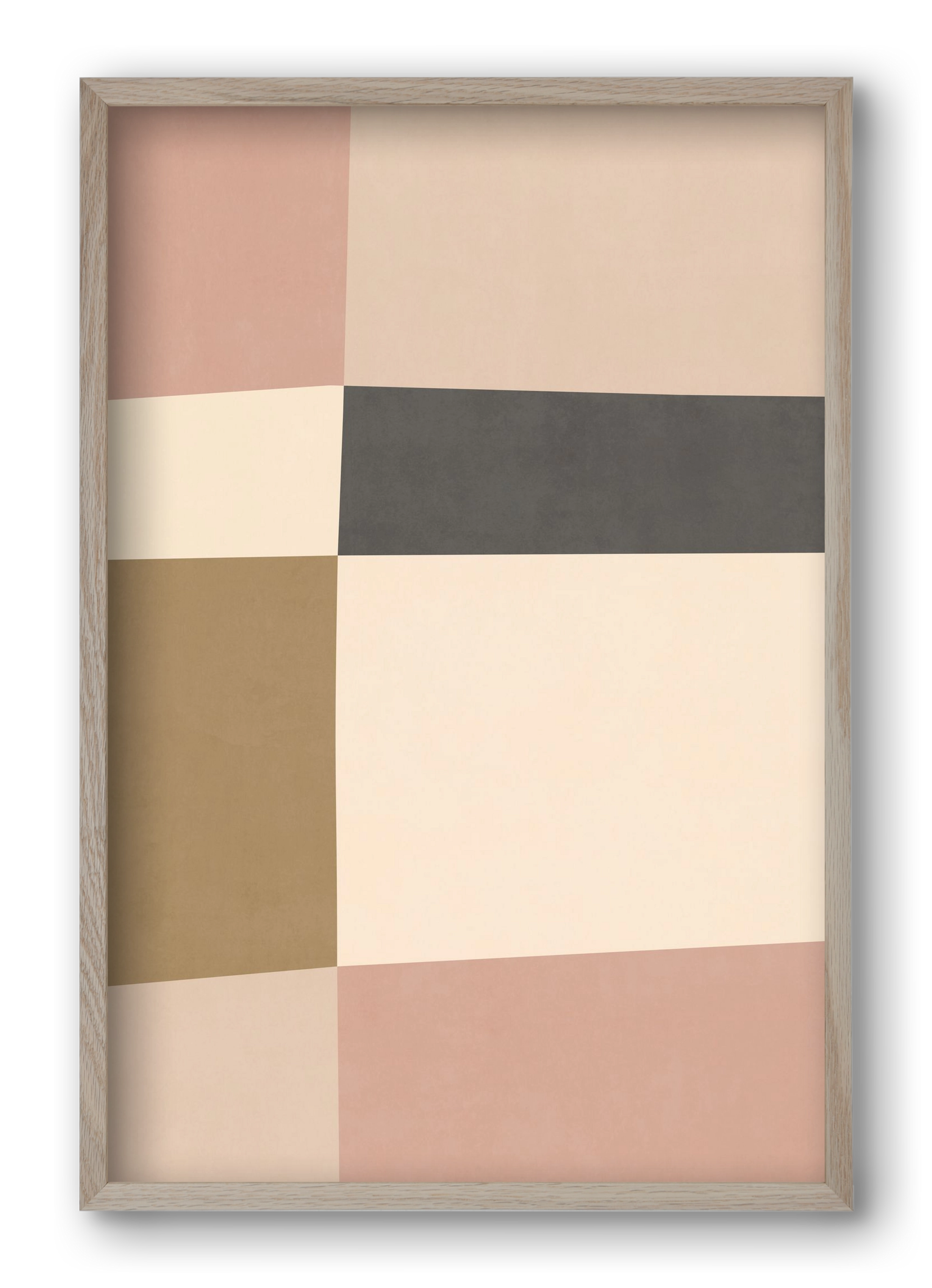 Abstract Art - CT04, 40x60 cm (40x60 cm), Tölgy keret