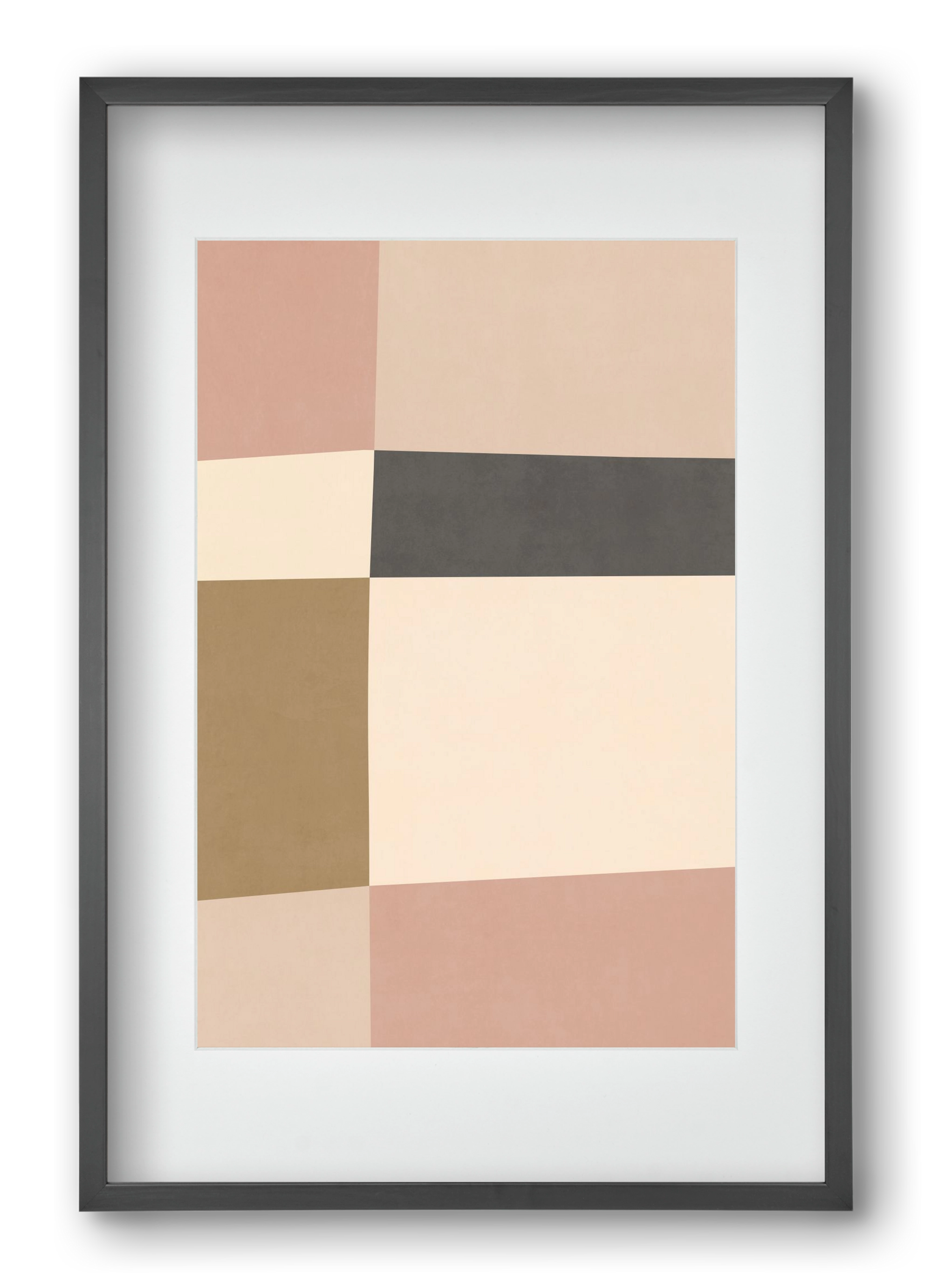 Abstract Art - CT04, 40x60 cm (30x45 cm), Fekete keret, paszpartuval