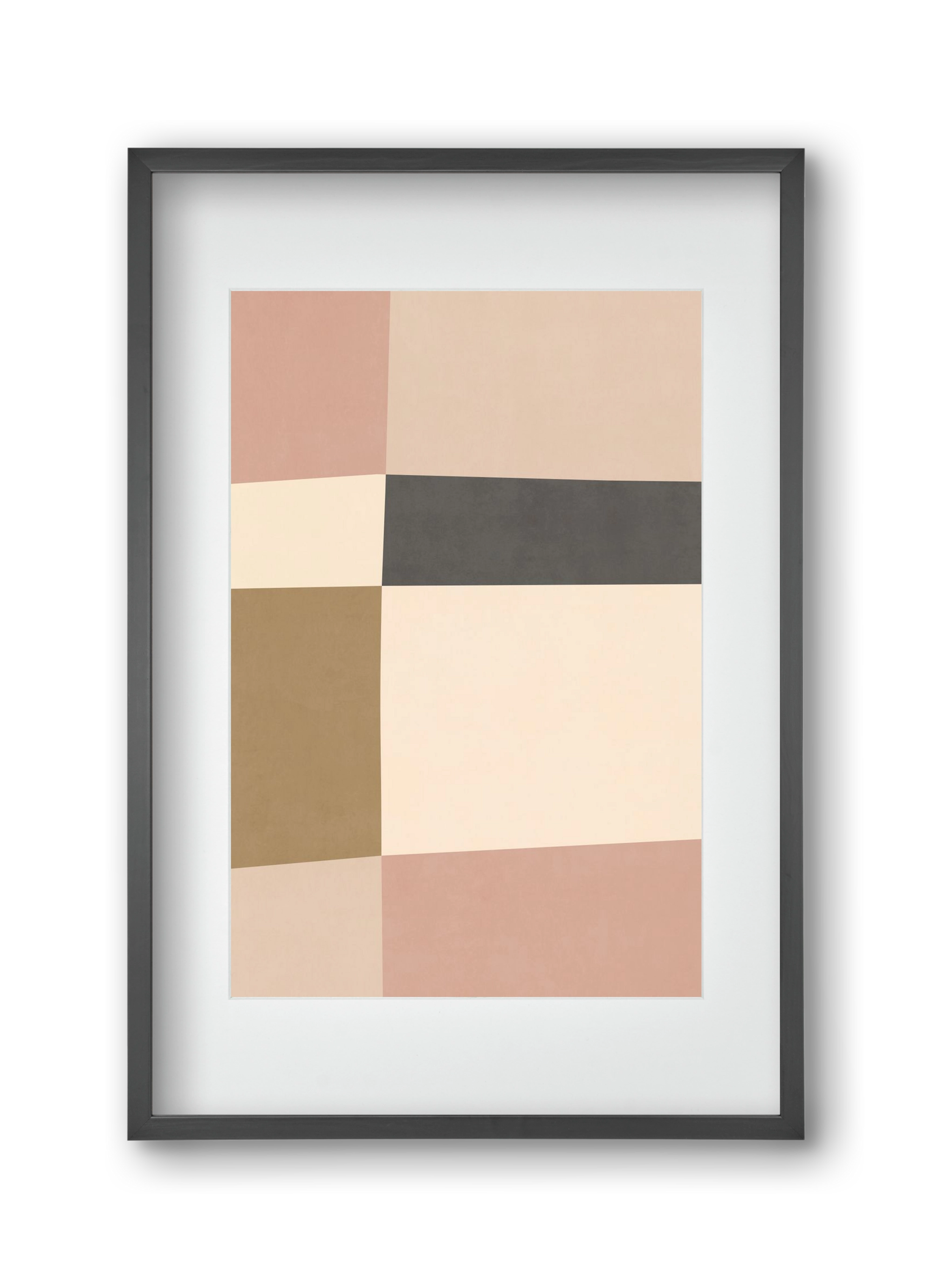 Abstract Art - CT04, 30x45 cm (20x30 cm), Fekete keret, paszpartuval