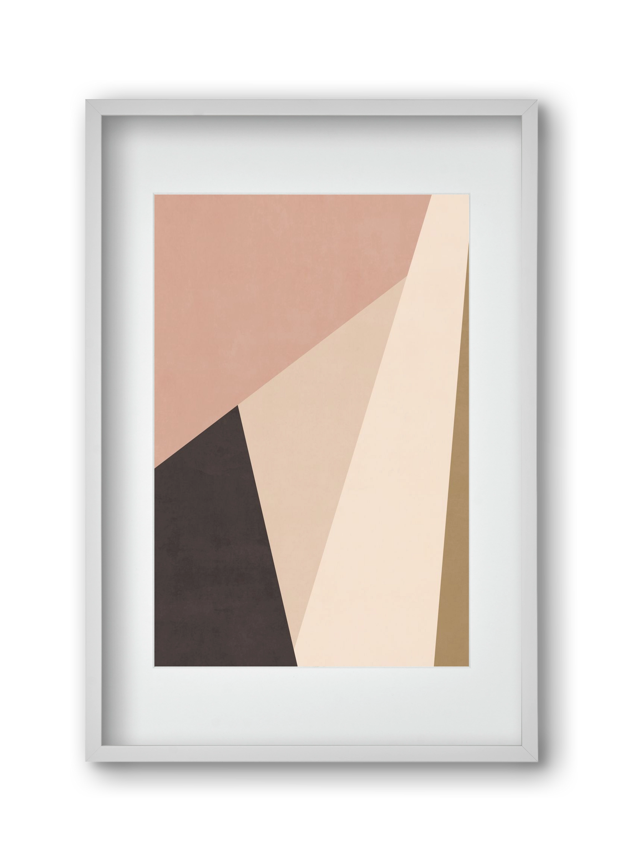 Abstract Art - CT01, 30x45 cm (20x30 cm), Fehér keret, paszpartuval