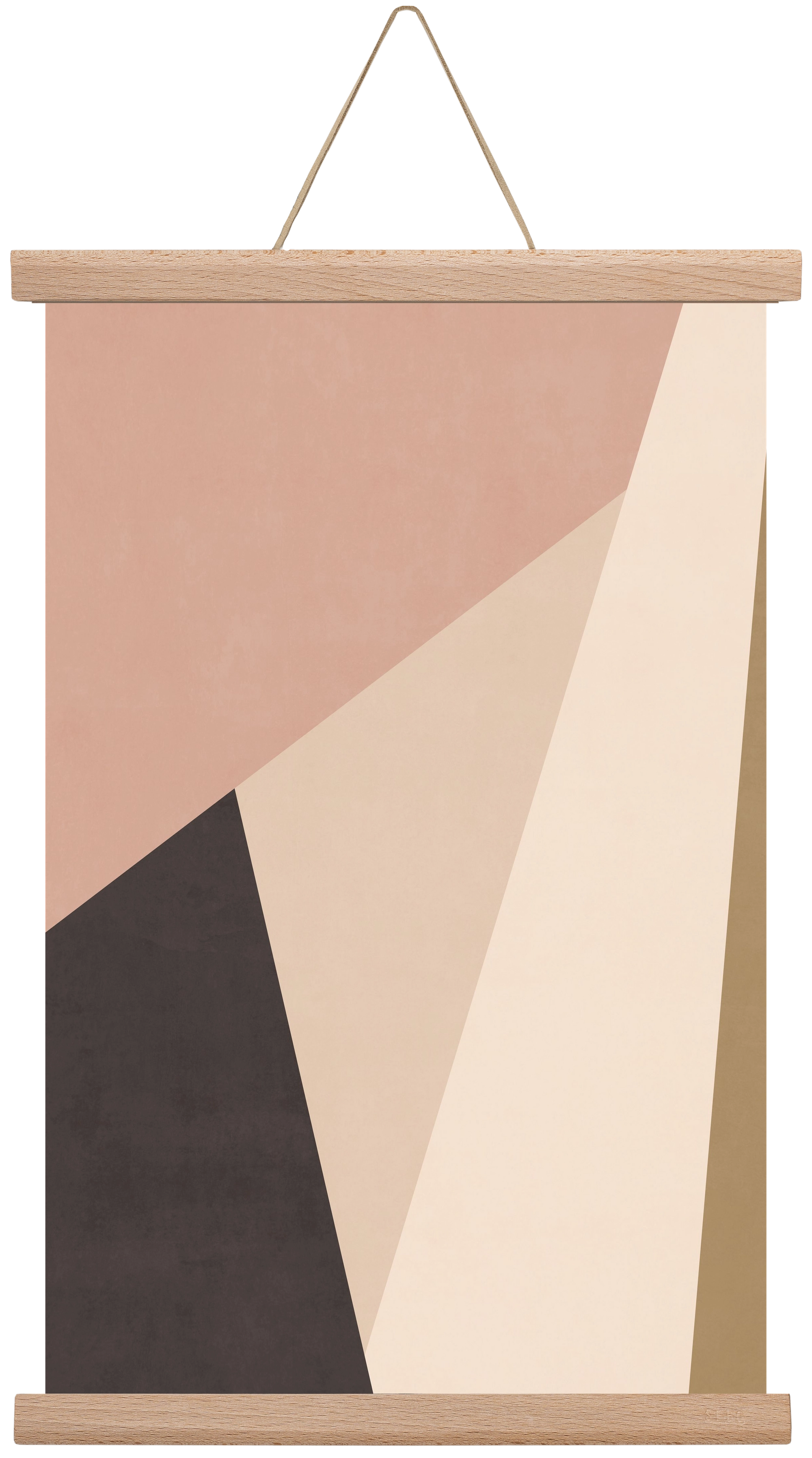 Abstract Art - CT01, 30x45 cm (30x45 cm), Tölgy akasztó