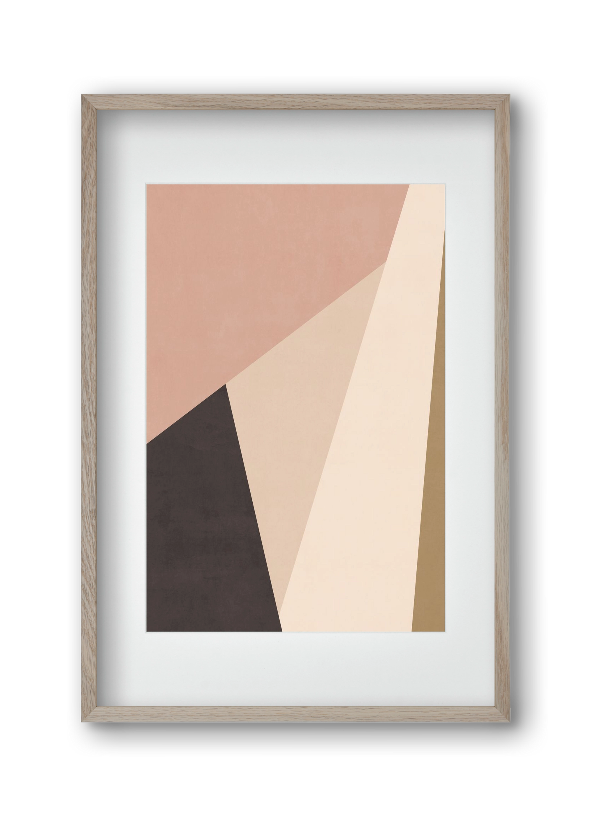 Abstract Art - CT01, 30x45 cm (20x30 cm), Tölgy keret, paszpartuval