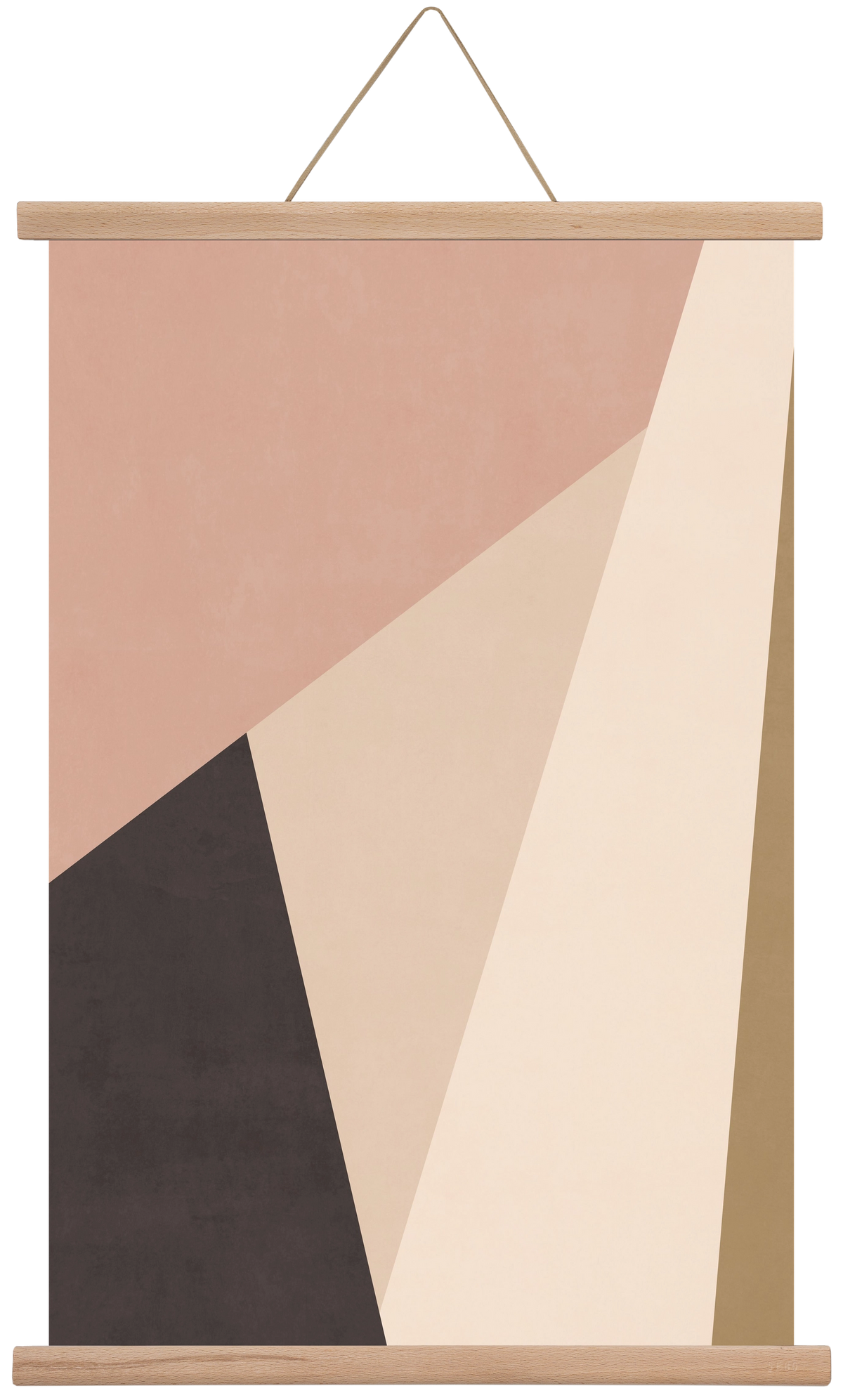 Abstract Art - CT01, 40x60 cm (40x60 cm), Tölgy akasztó