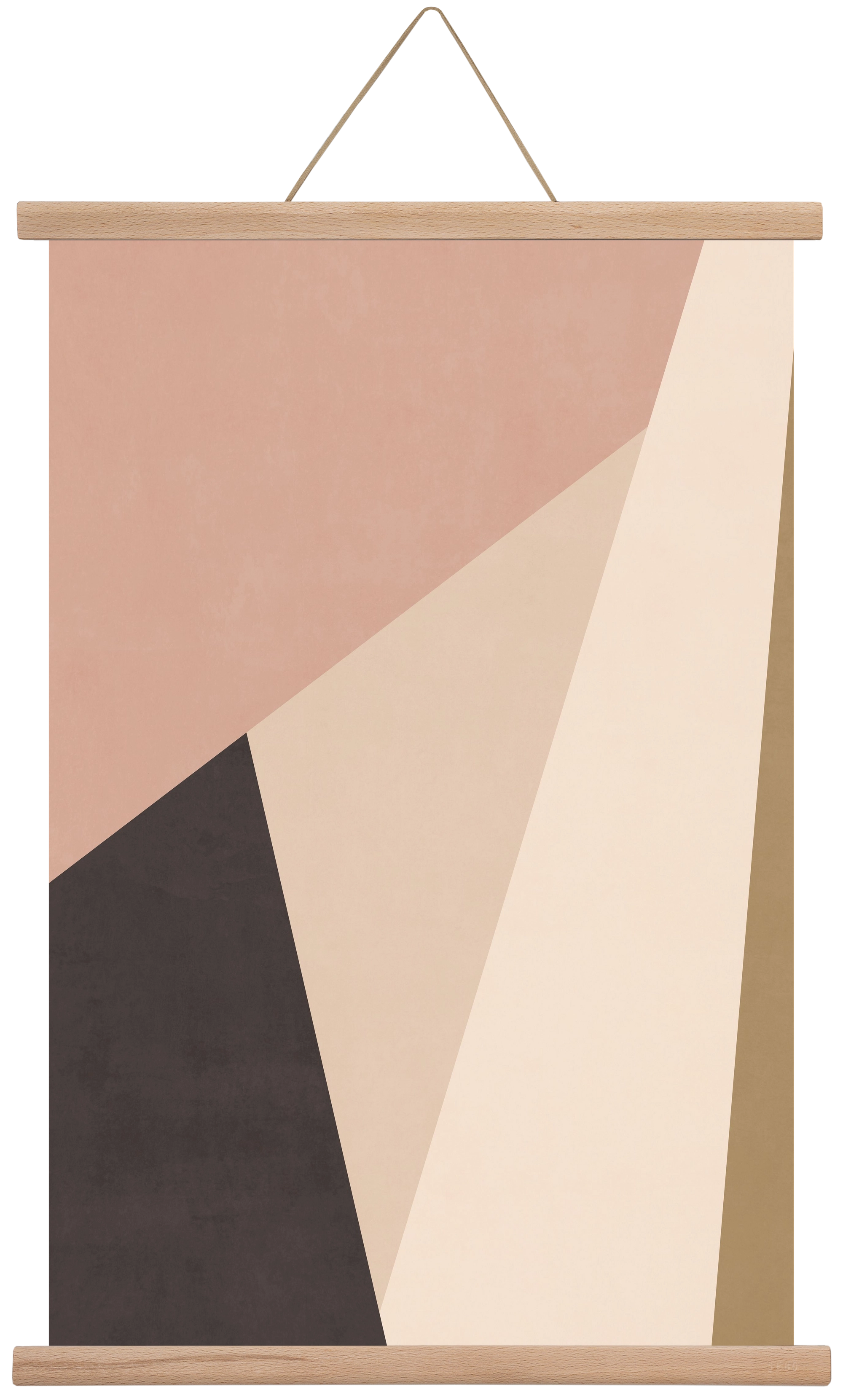 Abstract Art - CT01, 40x60 cm (40x60 cm), Tölgy akasztó