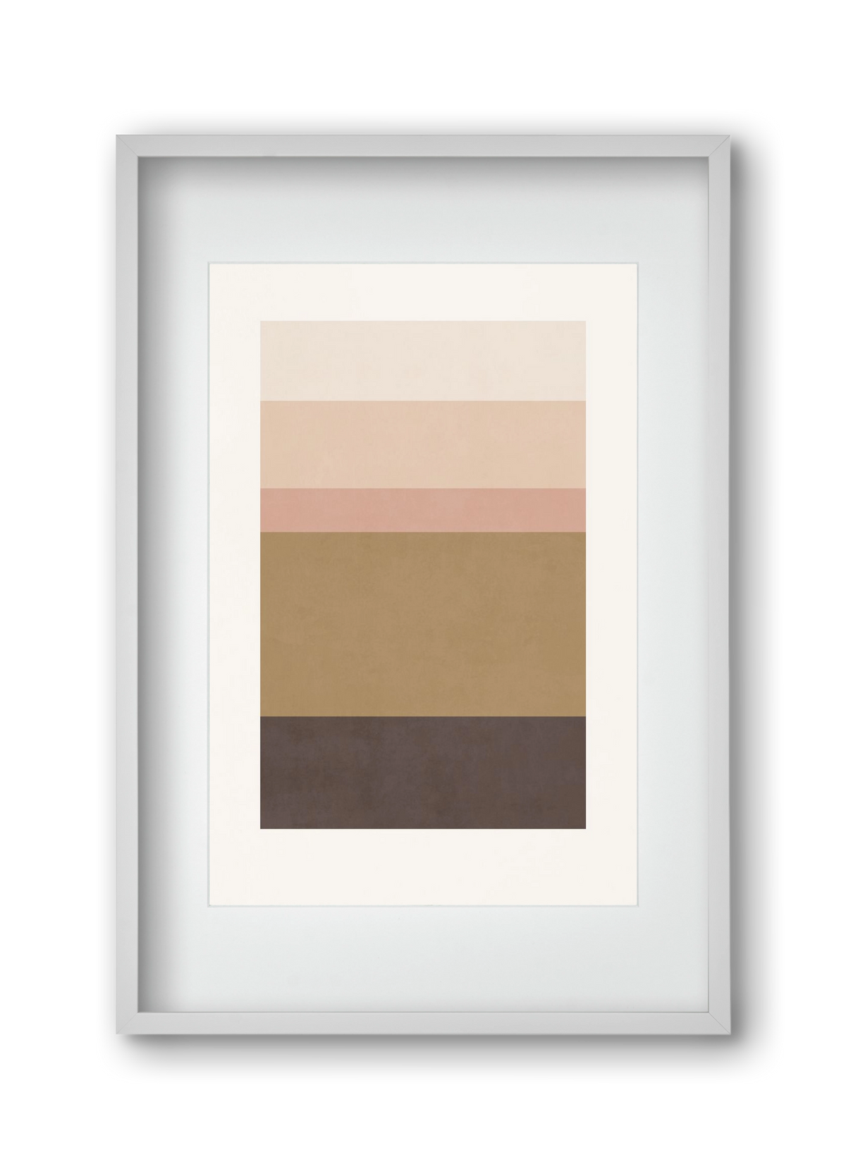 Minimal Lines, 30x45 cm (20x30 cm), Fehér keret, paszpartuval