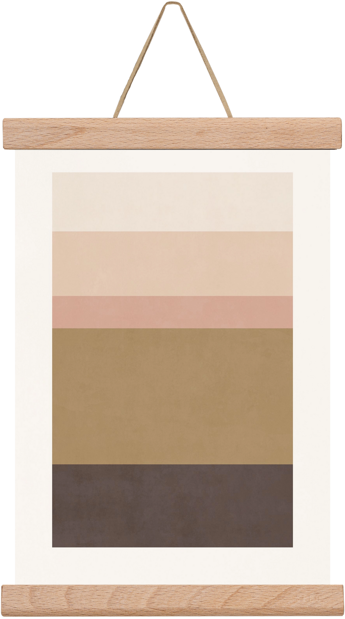 Minimal Lines, 20x30 cm (20x30 cm), Tölgy akasztó