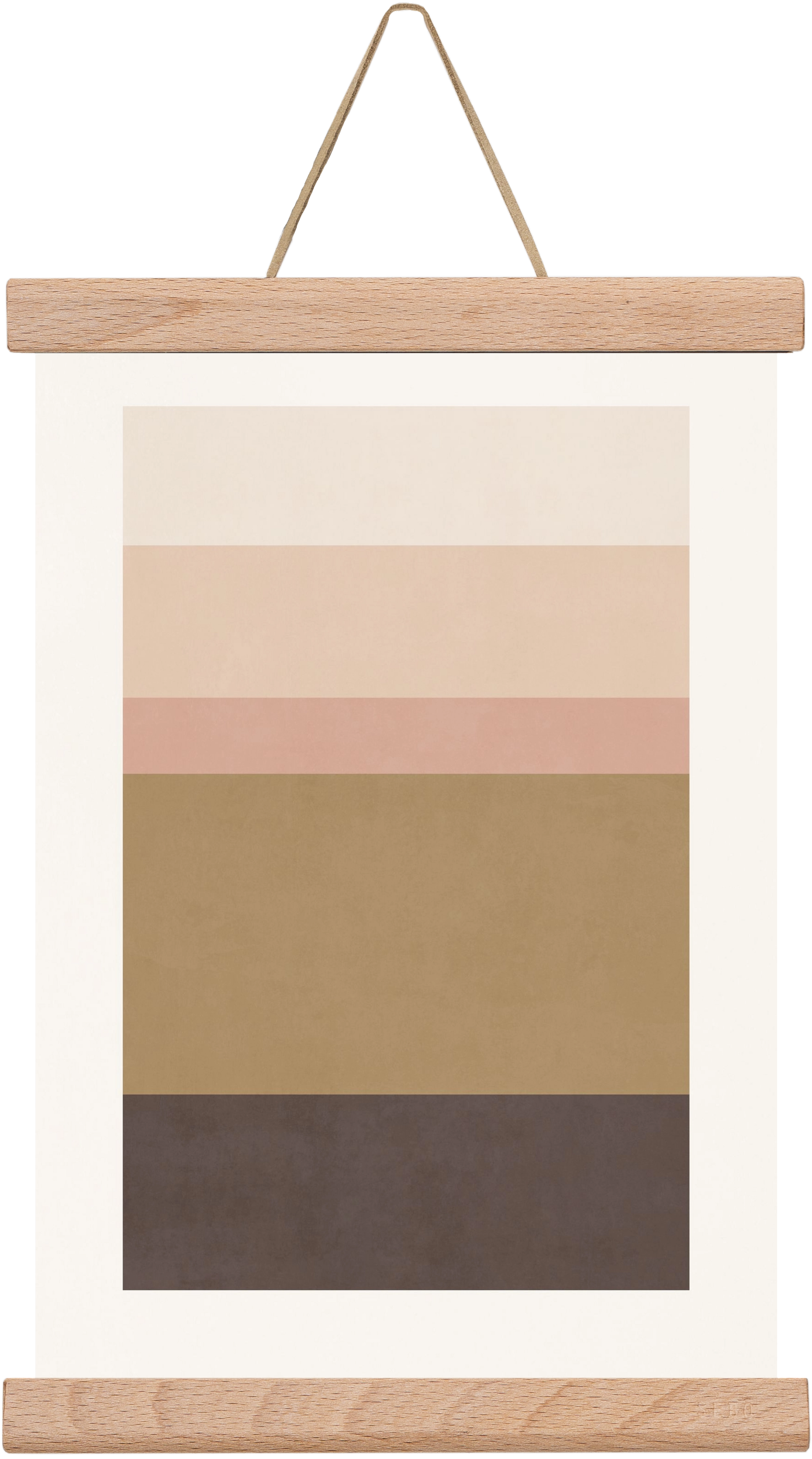 Minimal Lines, 20x30 cm (20x30 cm), Tölgy akasztó