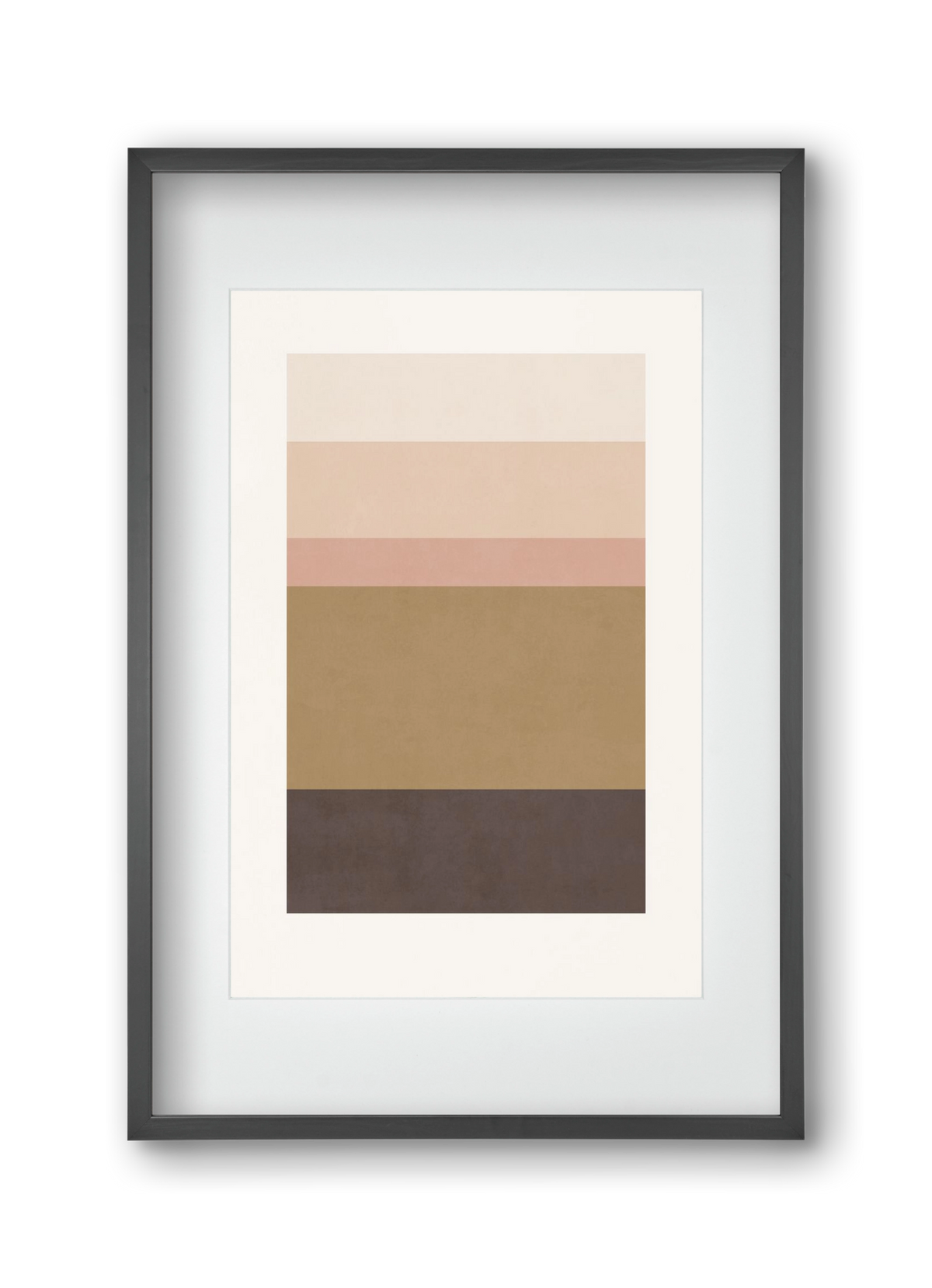 Minimal Lines, 30x45 cm (20x30 cm), Fekete keret, paszpartuval