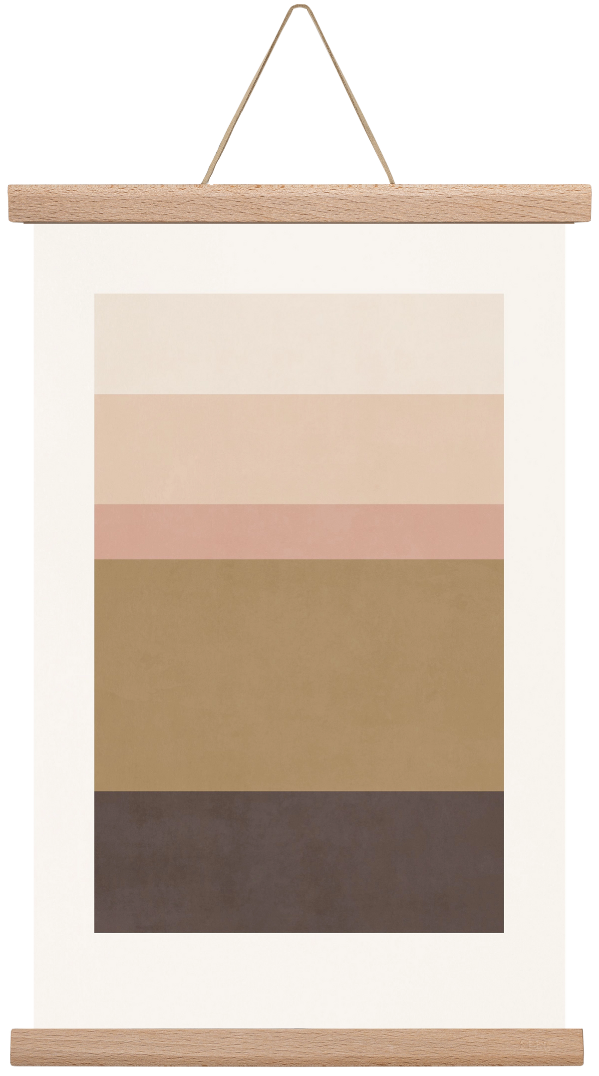 Minimal Lines, 30x45 cm (30x45 cm), Tölgy akasztó