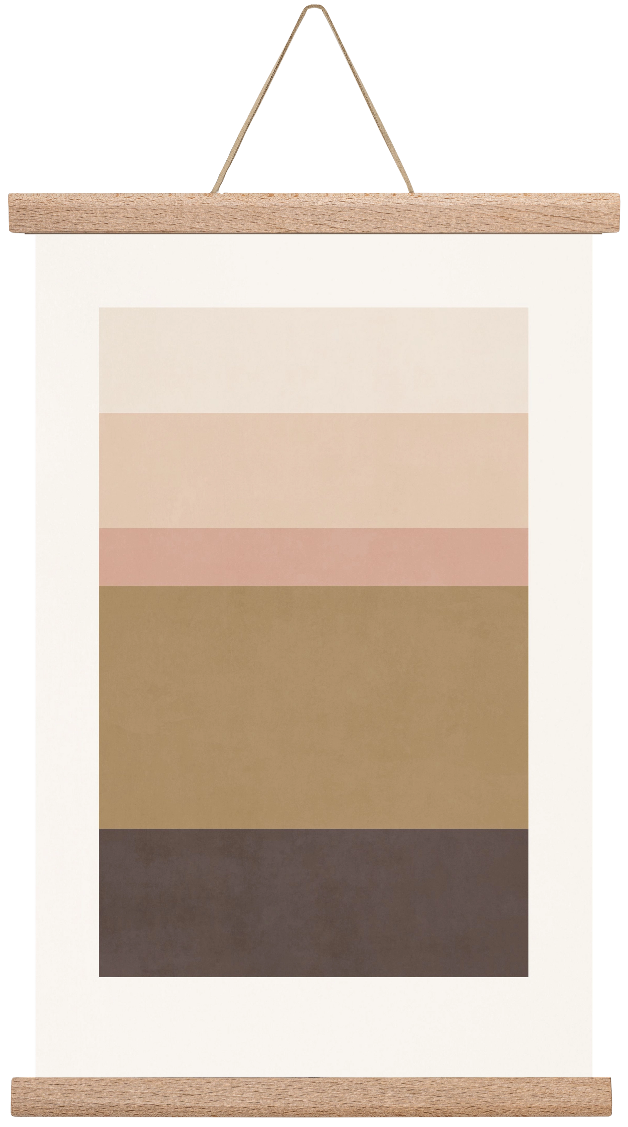 Minimal Lines, 30x45 cm (30x45 cm), Tölgy akasztó