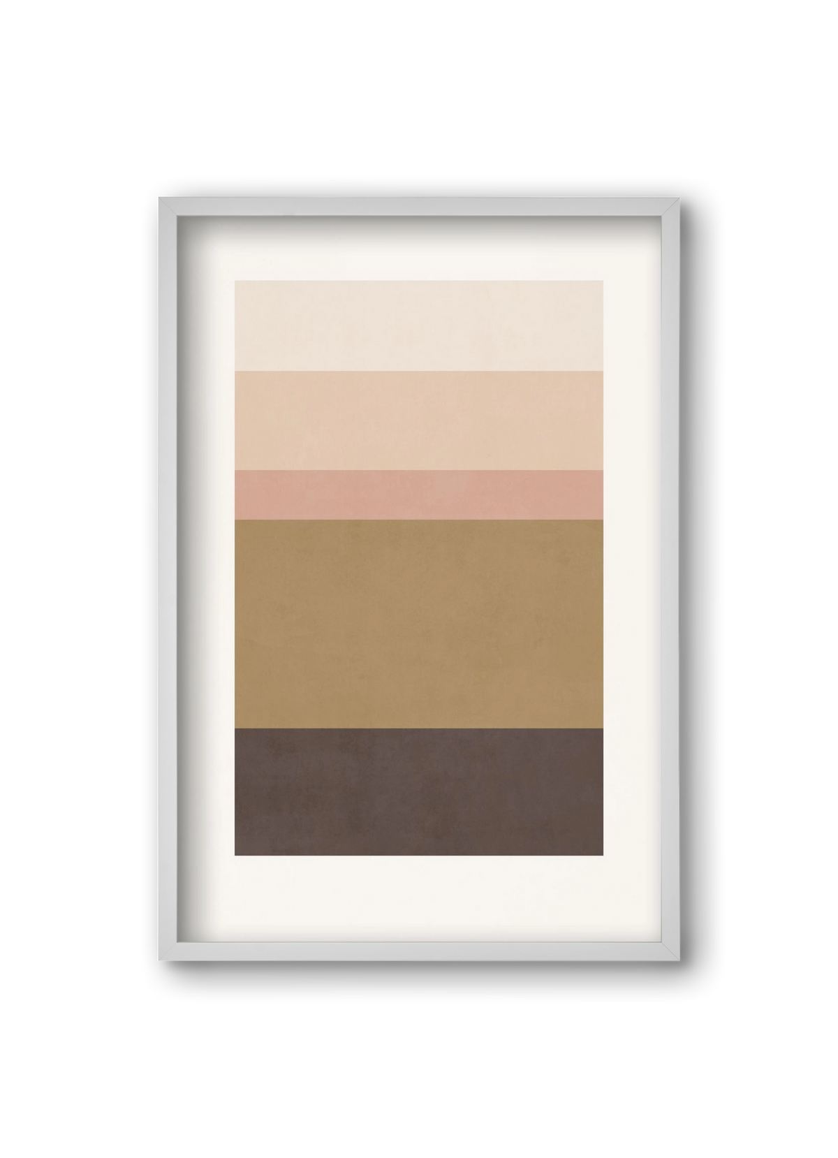 Minimal Lines, 20x30 cm (20x30 cm), Fehér keret