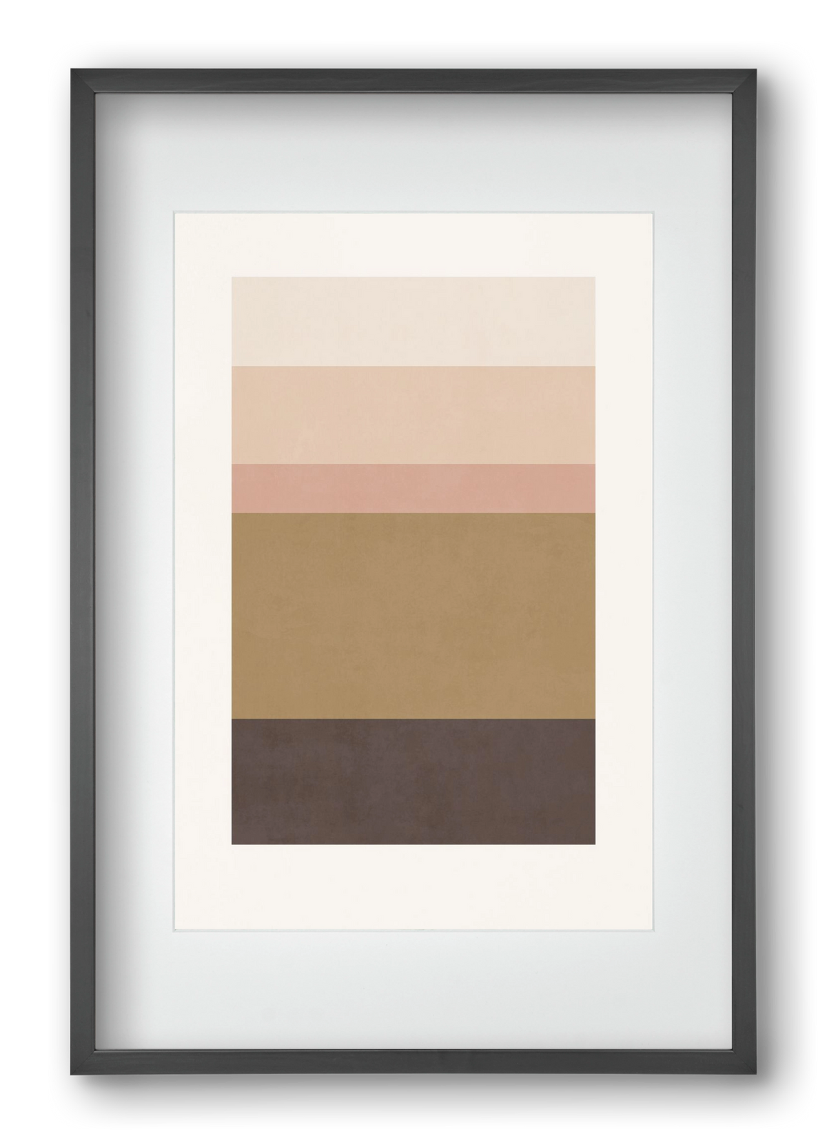 Minimal Lines, 40x60 cm (30x45 cm), Fekete keret, paszpartuval