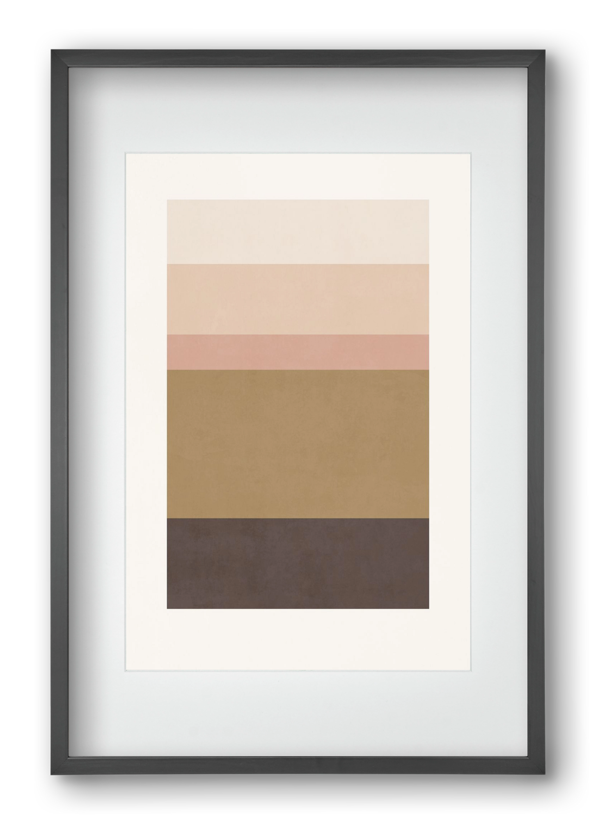 Minimal Lines, 40x60 cm (30x45 cm), Fekete keret, paszpartuval