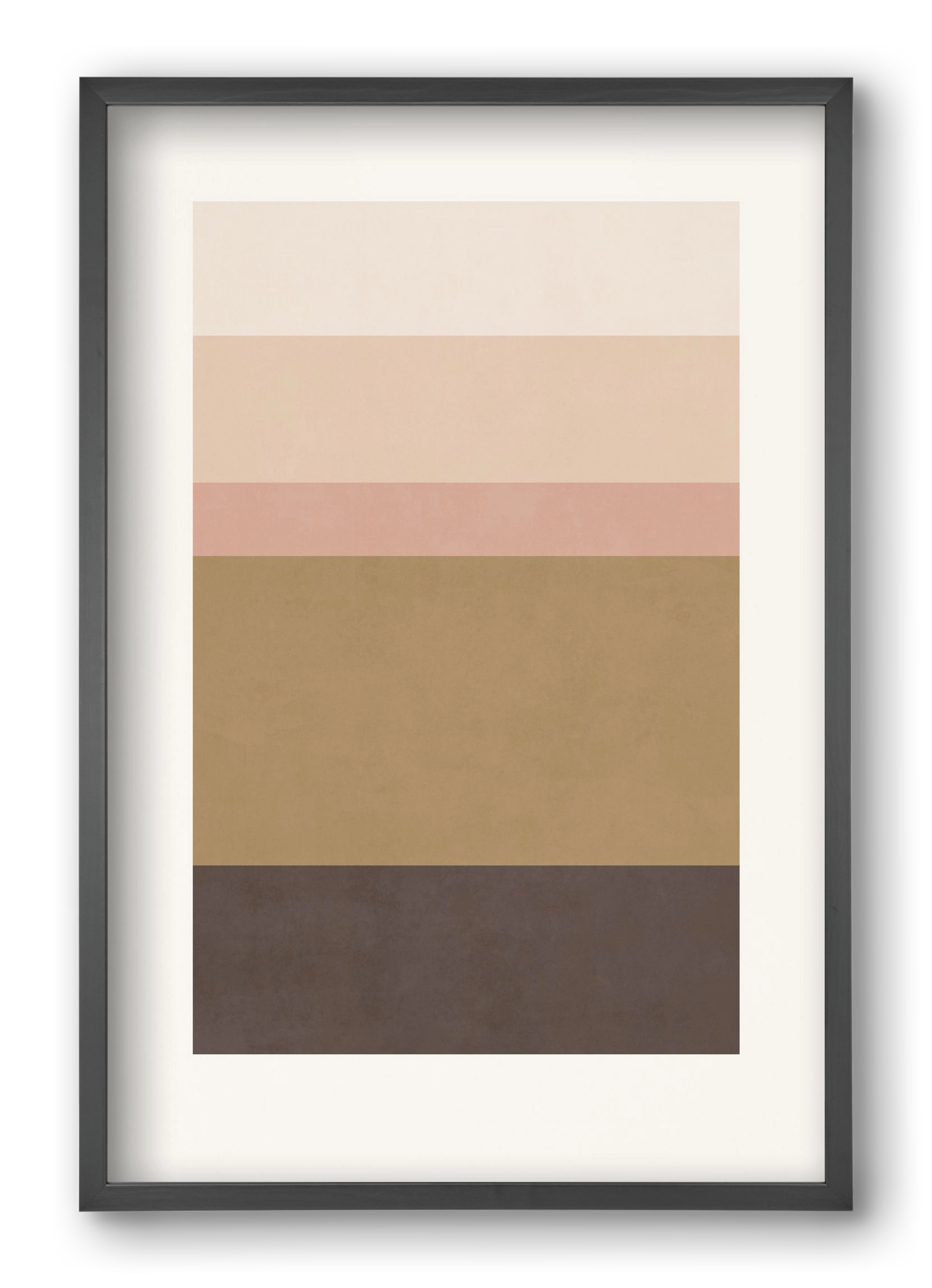 Minimal Lines, 40x60 cm (40x60 cm), Fekete keret