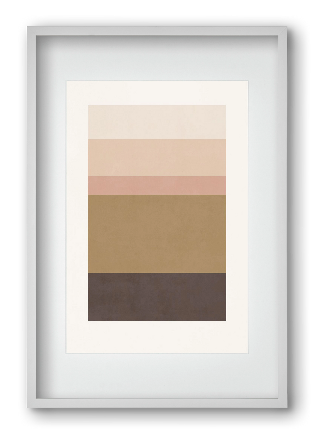 Minimal Lines, 40x60 cm (30x45 cm), Fehér keret, paszpartuval