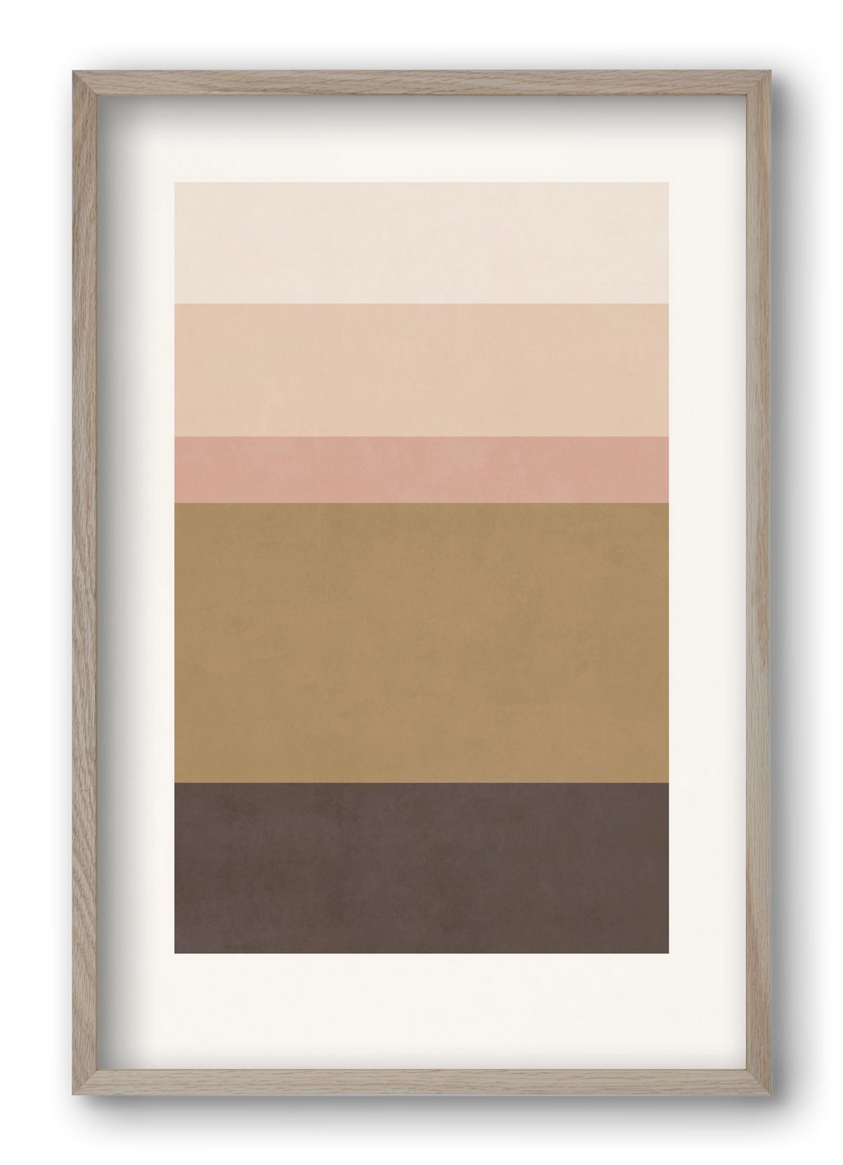 Minimal Lines, 40x60 cm (40x60 cm), Tölgy keret