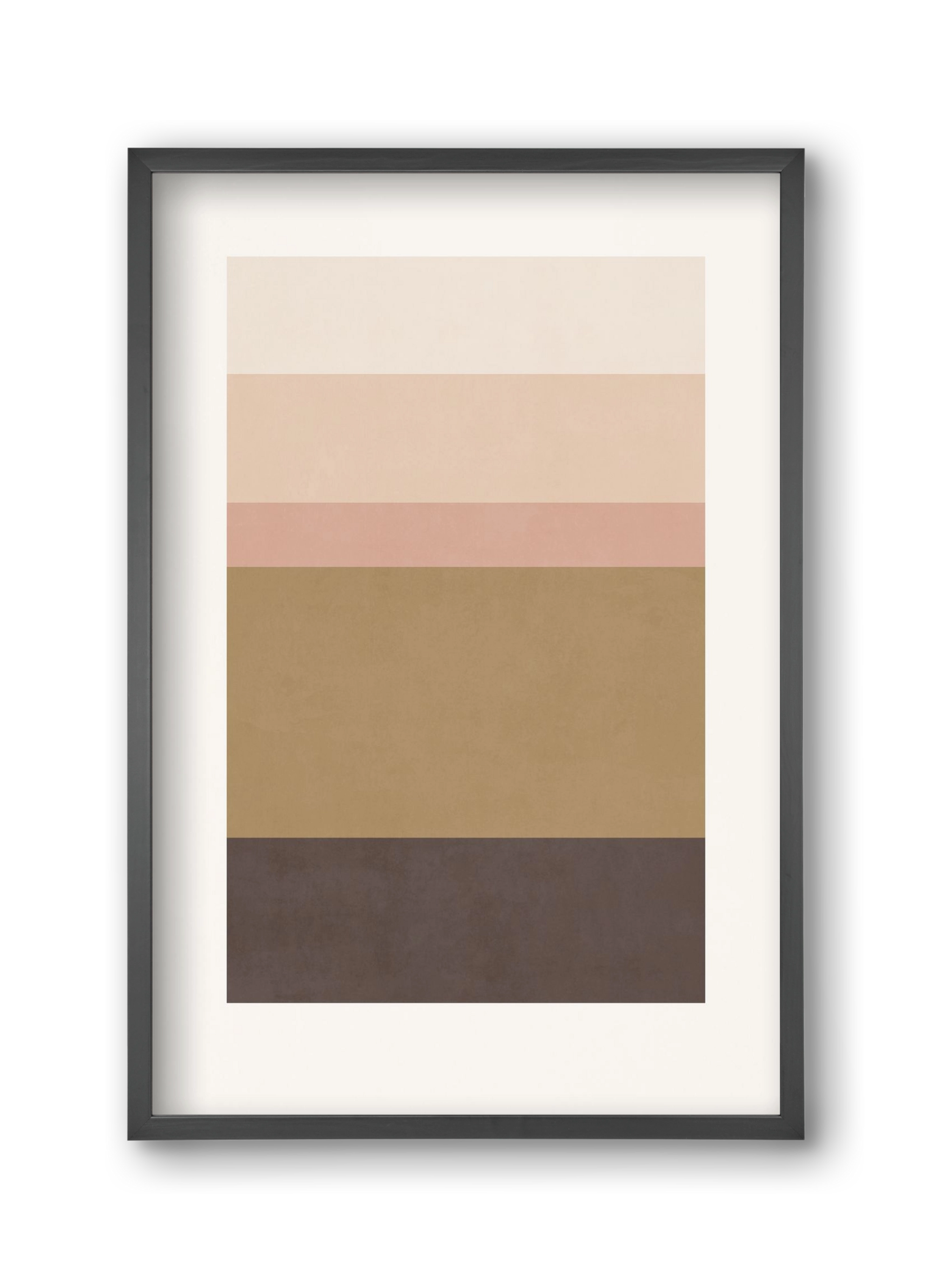 Minimal Lines, 30x45 cm (30x45 cm), Fekete keret