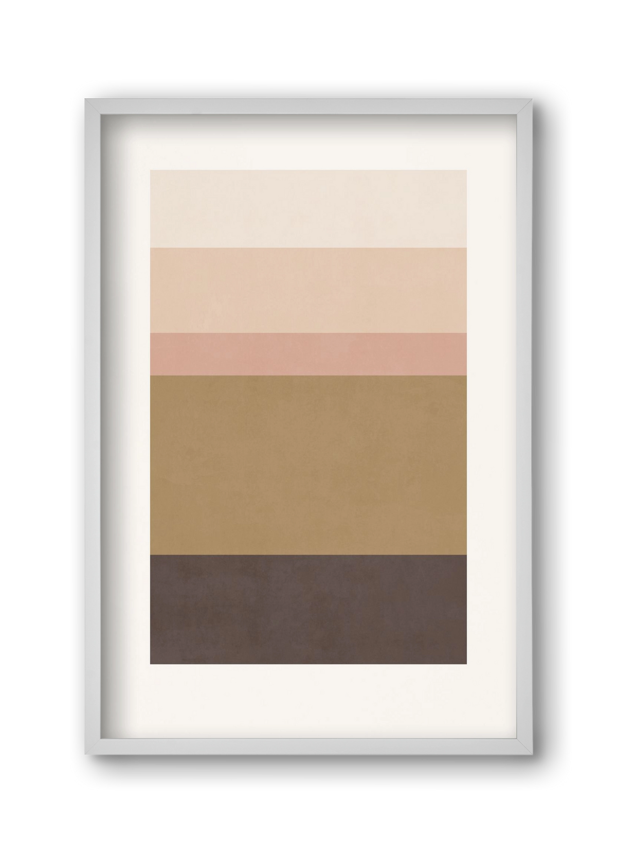 Minimal Lines, 30x45 cm (30x45 cm), Fehér keret