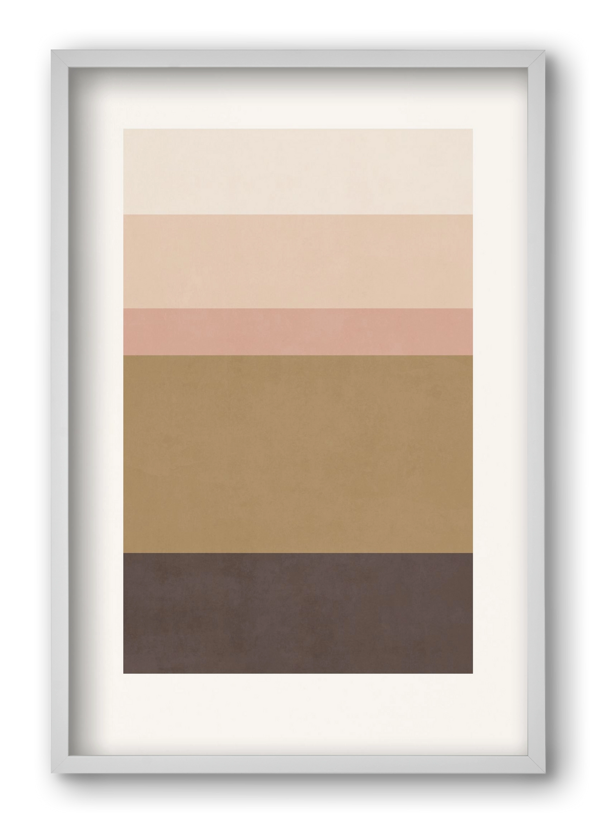 Minimal Lines, 40x60 cm (40x60 cm), Fehér keret