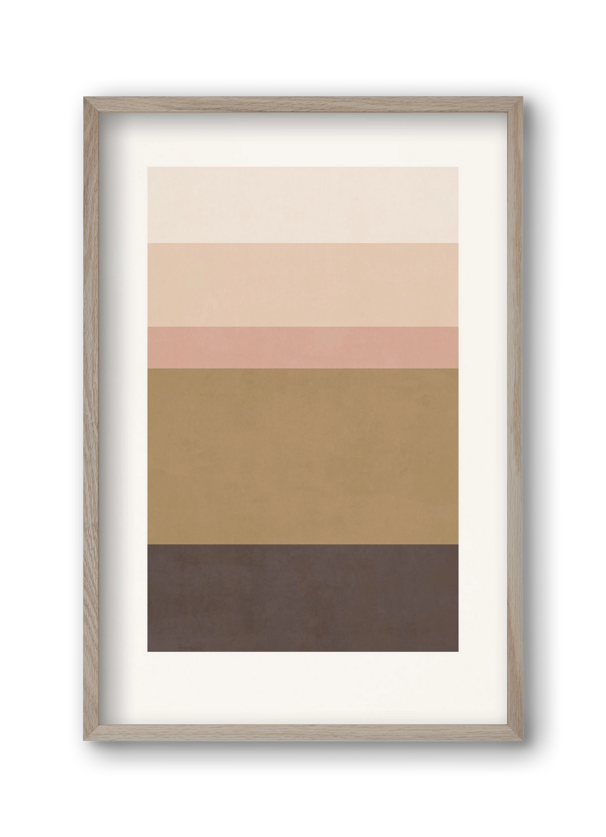 Minimal Lines, 30x45 cm (30x45 cm), Tölgy keret