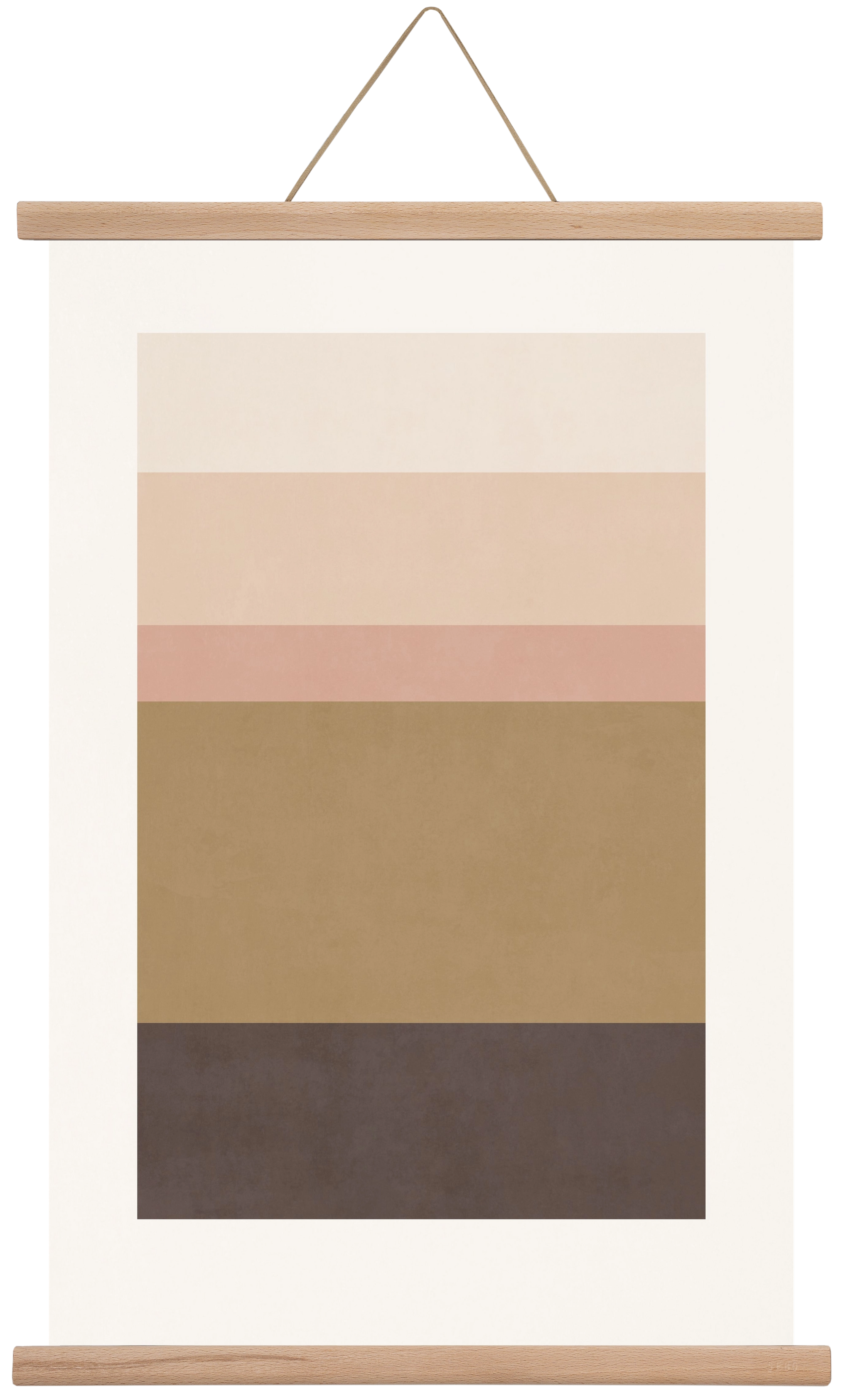 Minimal Lines, 40x60 cm (40x60 cm), Tölgy akasztó