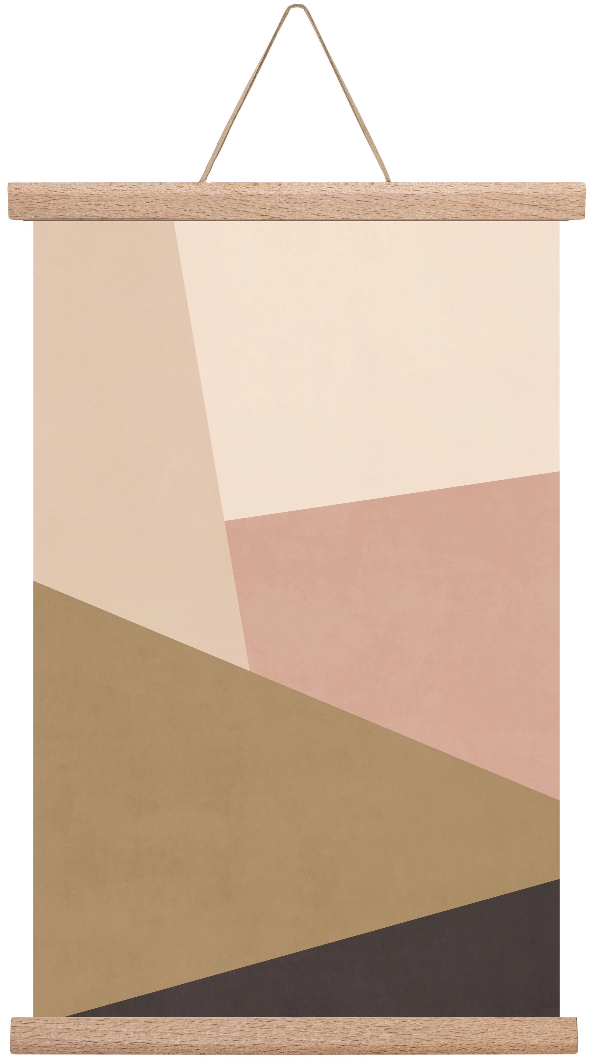 Abstract Art - CT02, 30x45 cm (30x45 cm), Tölgy akasztó