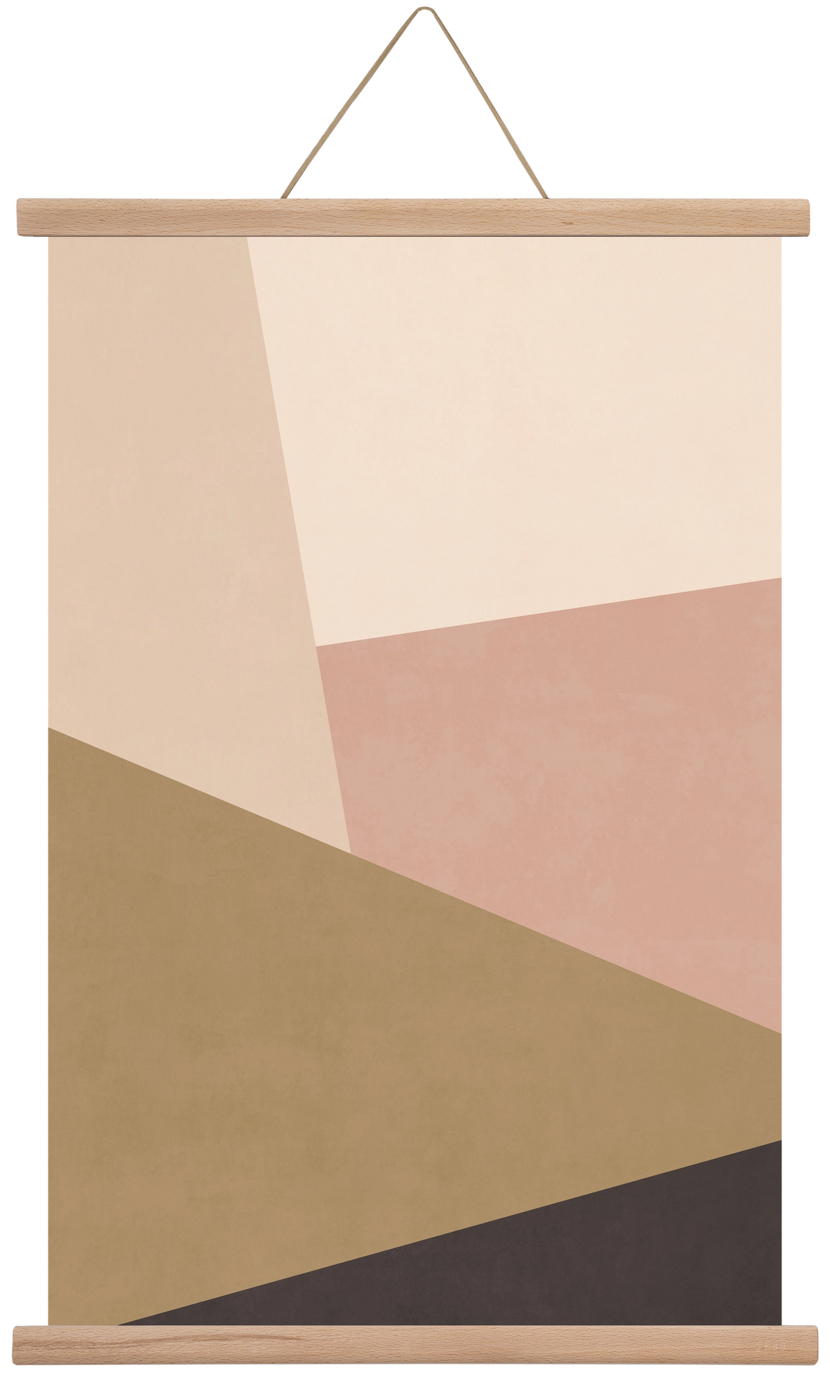 Abstract Art - CT02, 40x60 cm (40x60 cm), Tölgy akasztó