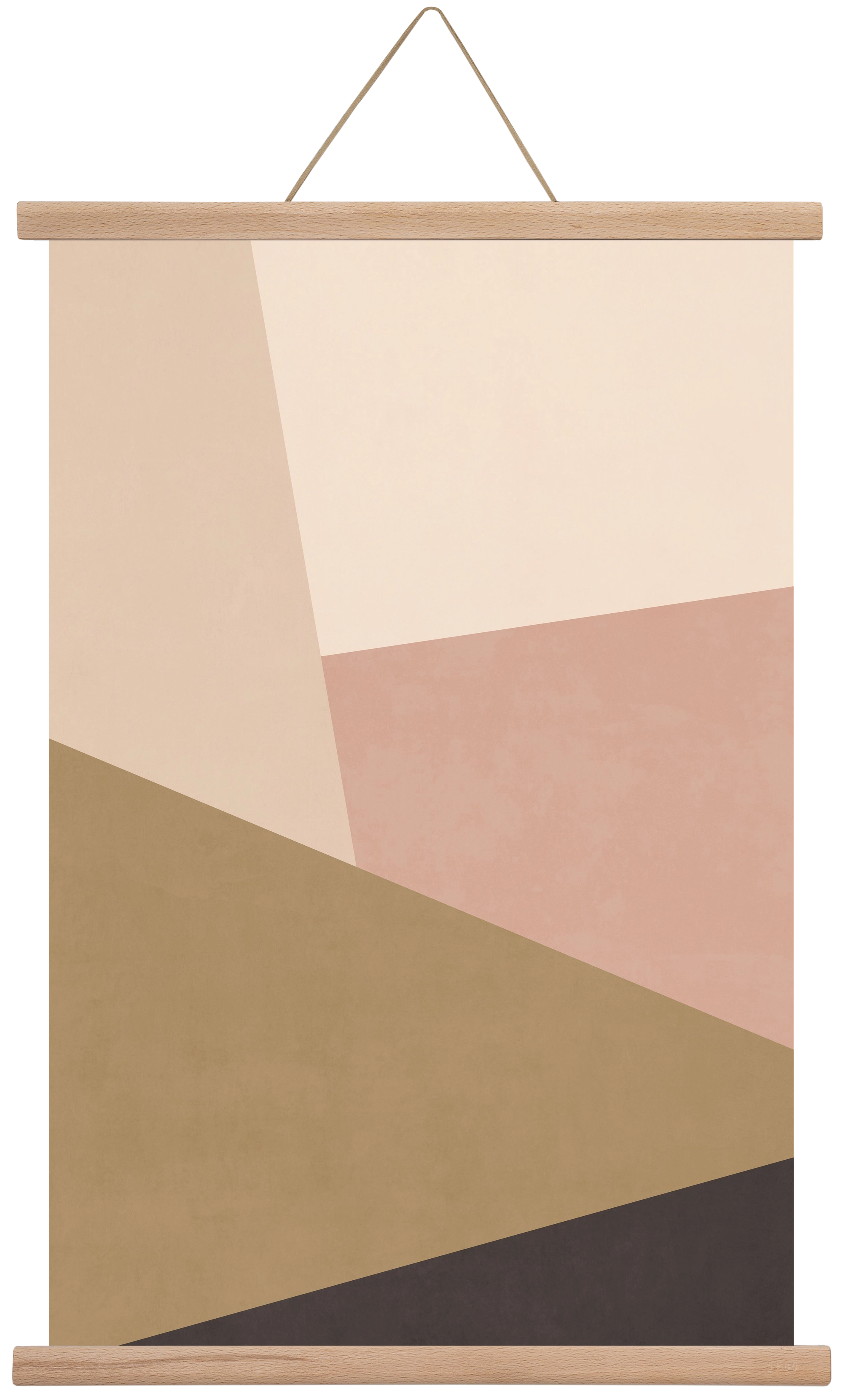 Abstract Art - CT02, 40x60 cm (40x60 cm), Tölgy akasztó