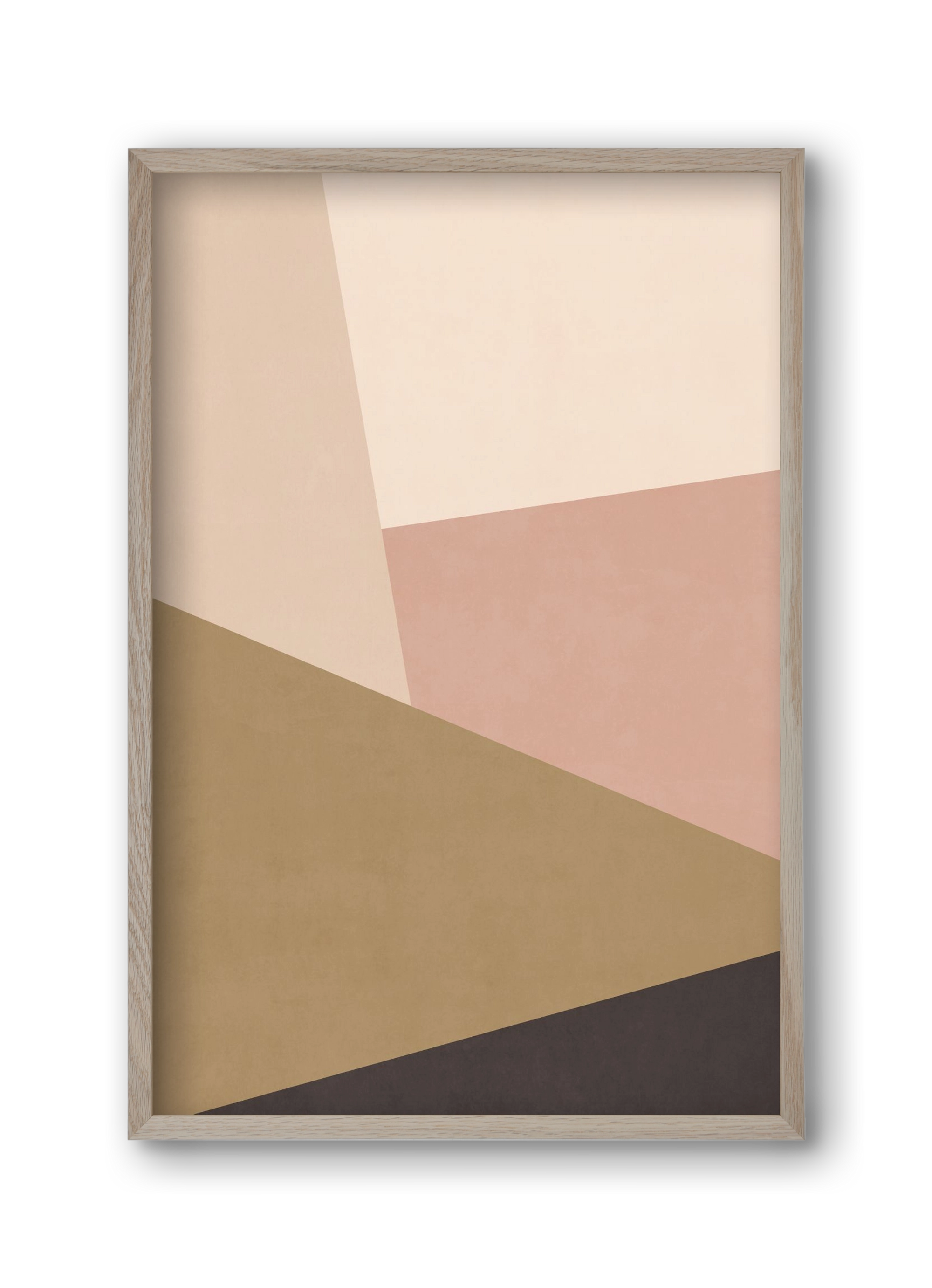 Abstract Art - CT02, 30x45 cm (30x45 cm), Tölgy keret