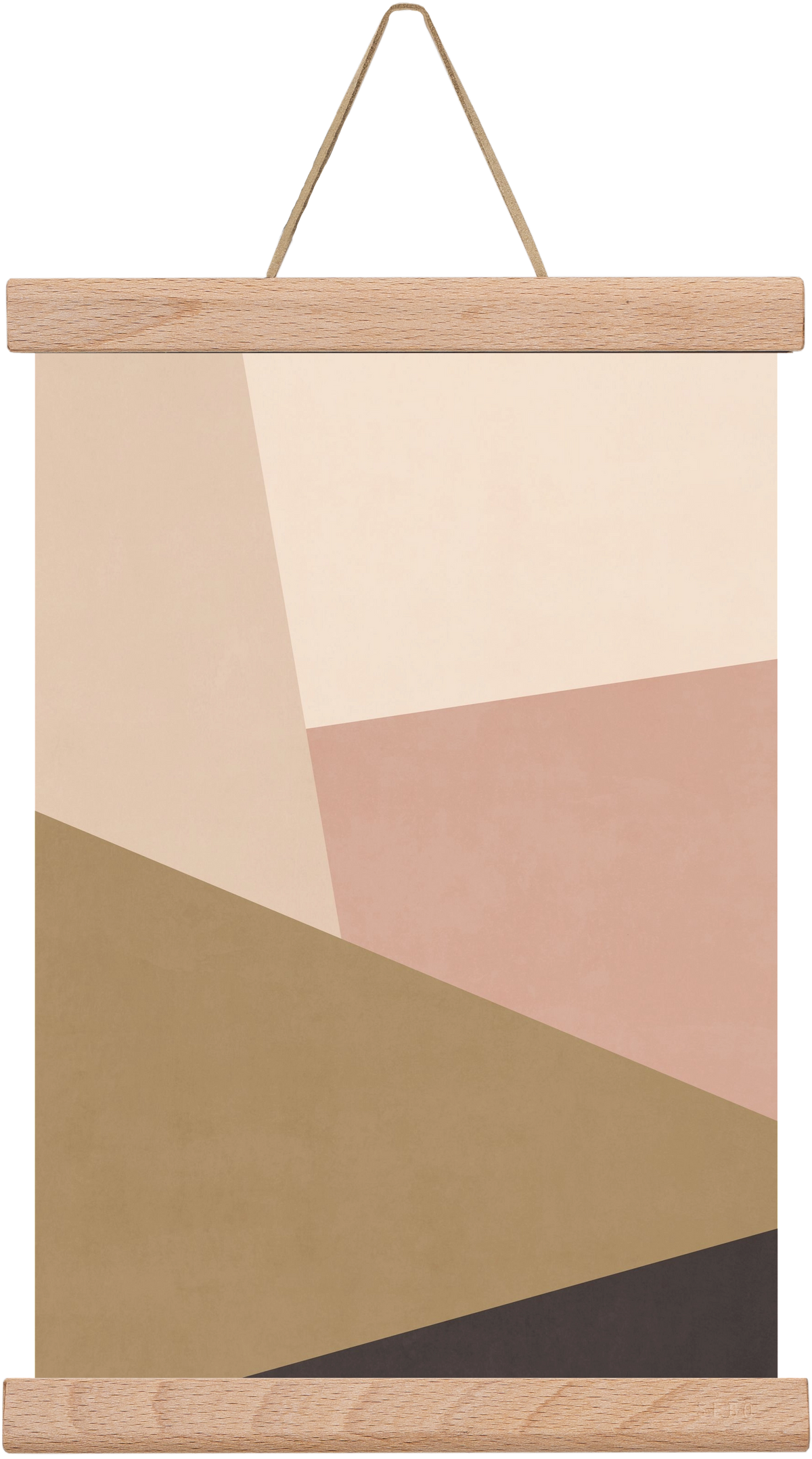 Abstract Art - CT02, 20x30 cm (20x30 cm), Tölgy akasztó