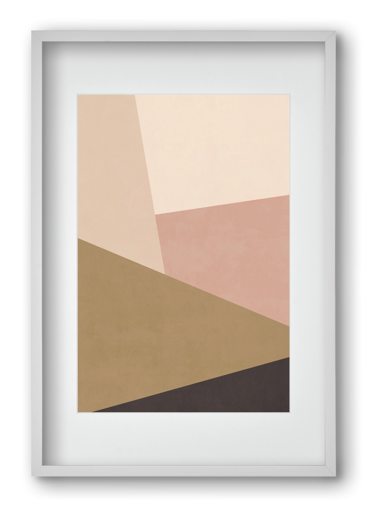 Abstract Art - CT02, 40x60 cm (30x45 cm), Fehér keret, paszpartuval