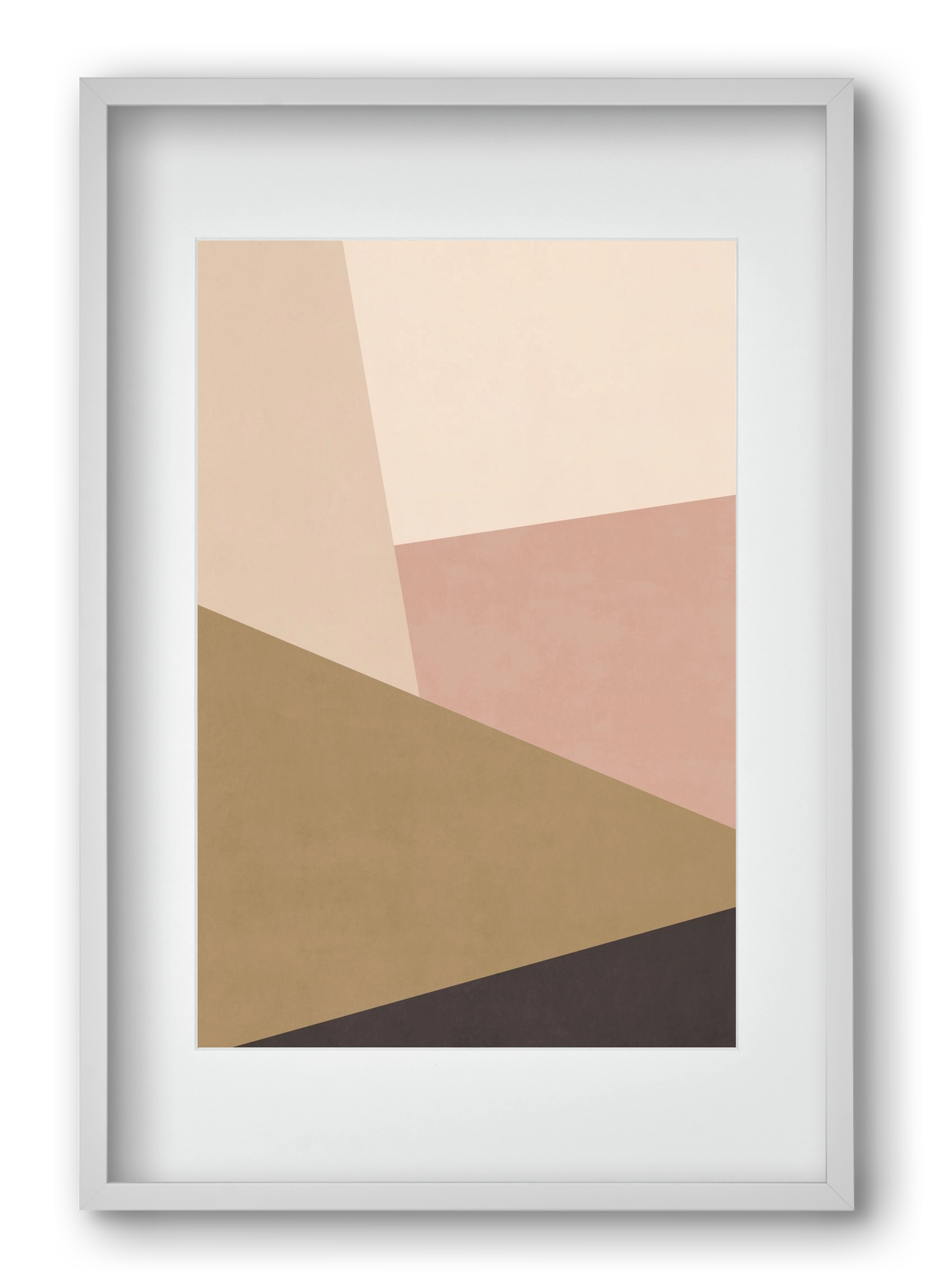 Abstract Art - CT02, 40x60 cm (30x45 cm), Fehér keret, paszpartuval