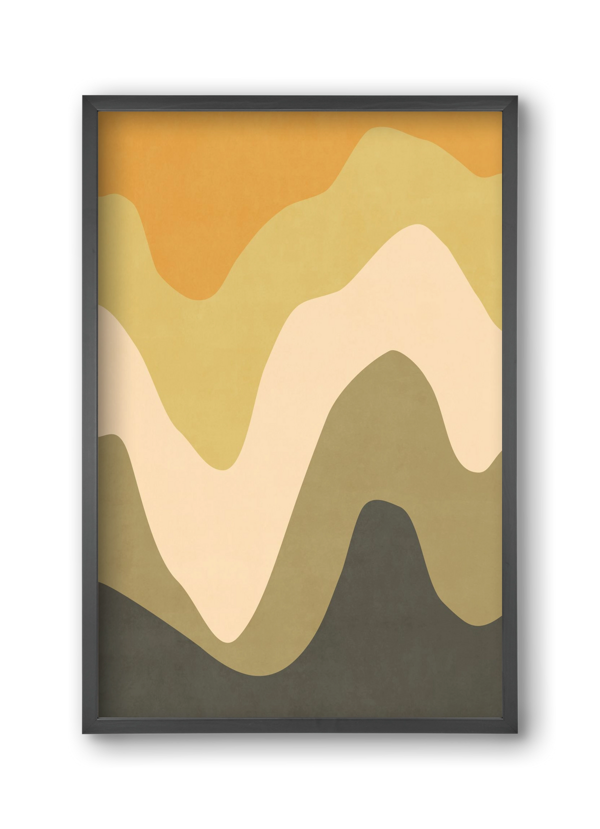 Abstract Beach- 03, 30x45 cm (30x45 cm), Fekete keret