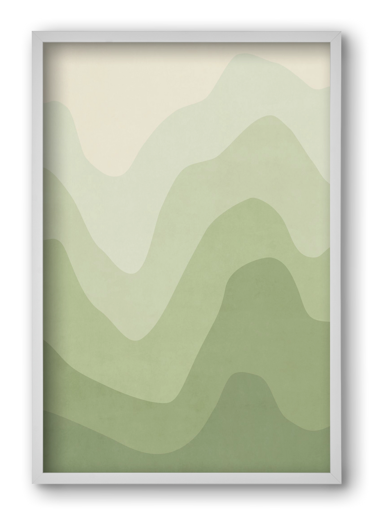 Abstract Beach- 06, 40x60 cm (40x60 cm), Fehér keret