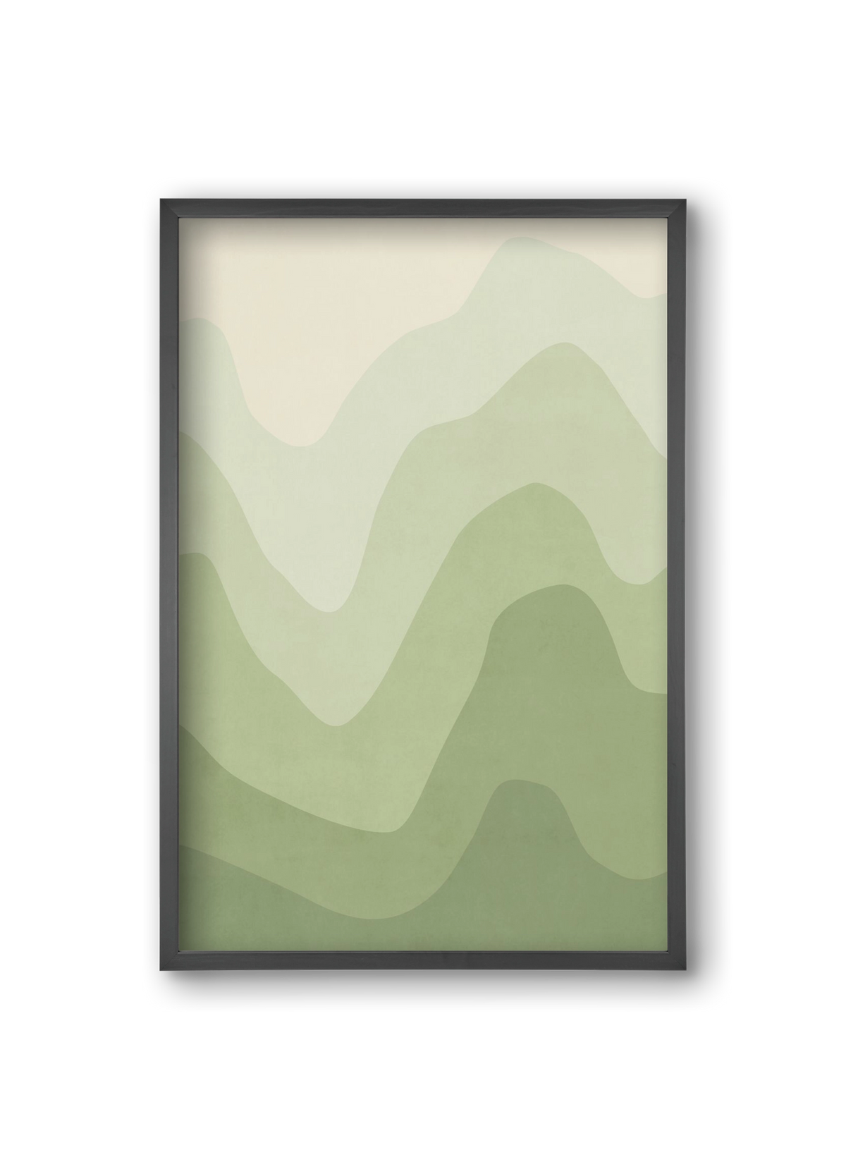 Abstract Beach- 06, 20x30 cm (20x30 cm), Fekete keret