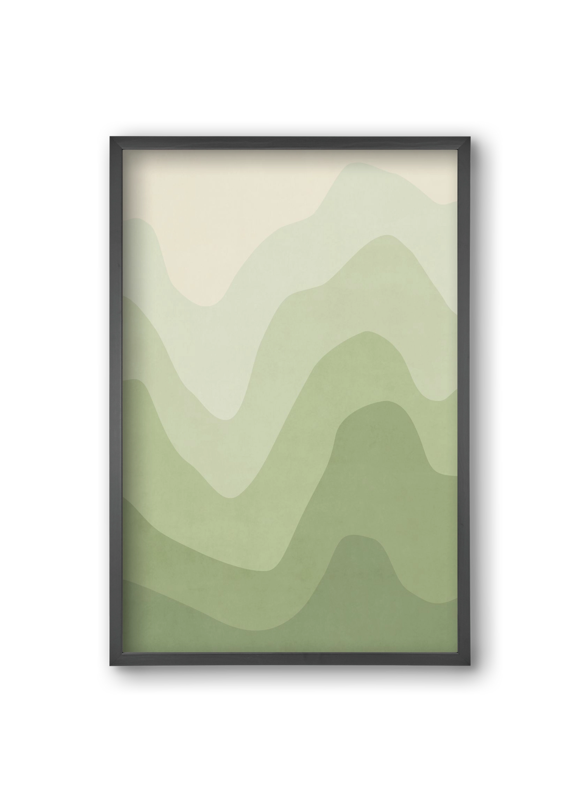 Abstract Beach- 06, 20x30 cm (20x30 cm), Fekete keret