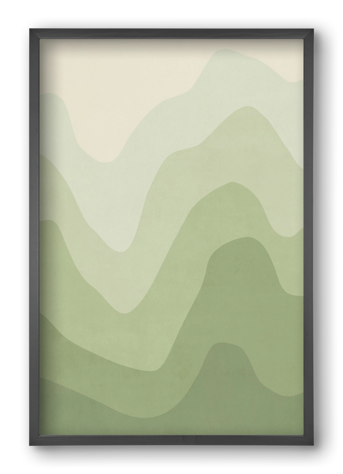 Abstract Beach- 06, 40x60 cm (40x60 cm), Fekete keret