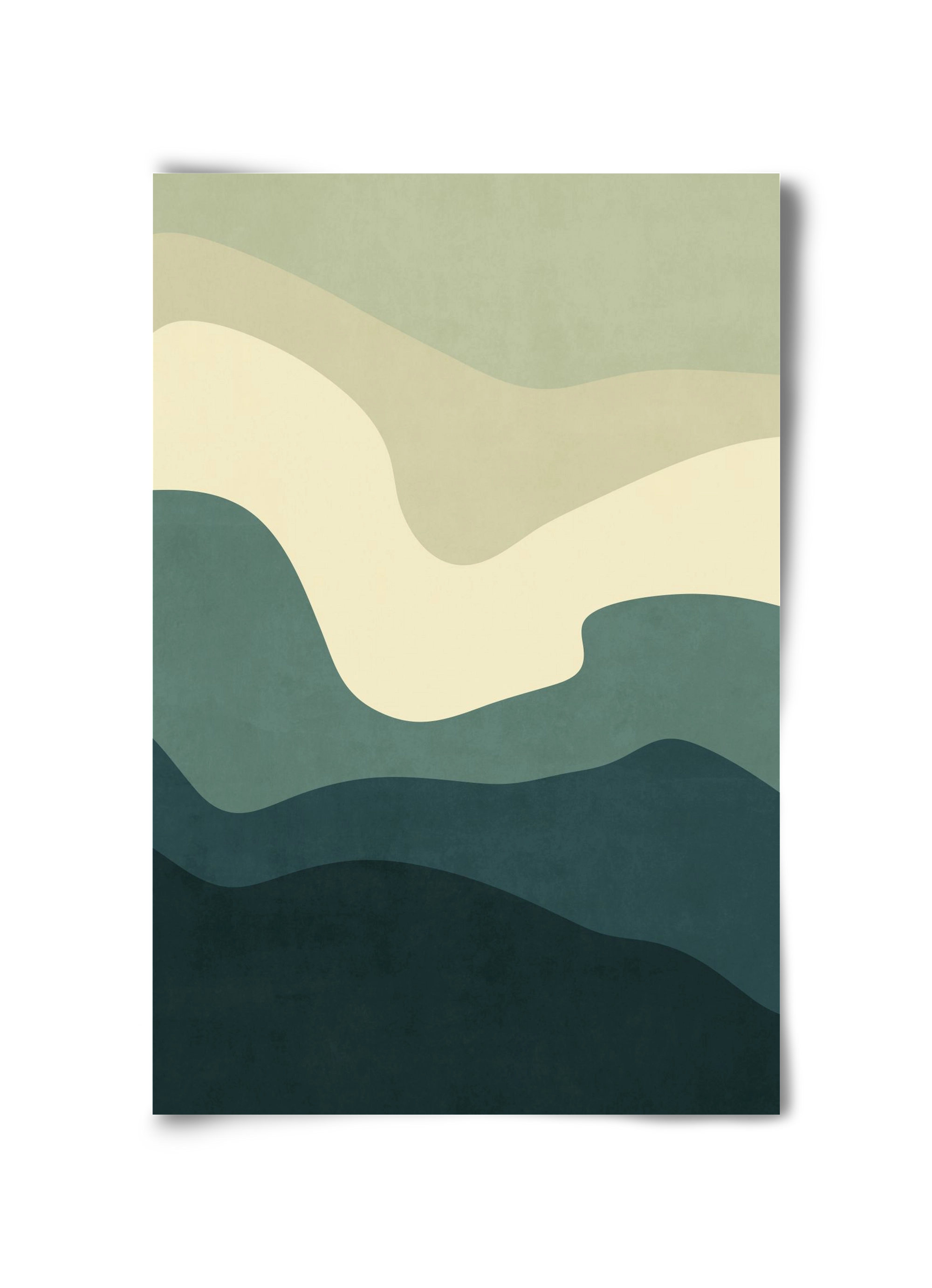 Abstract Beach- 09, 30x45 cm, Keret nélkül