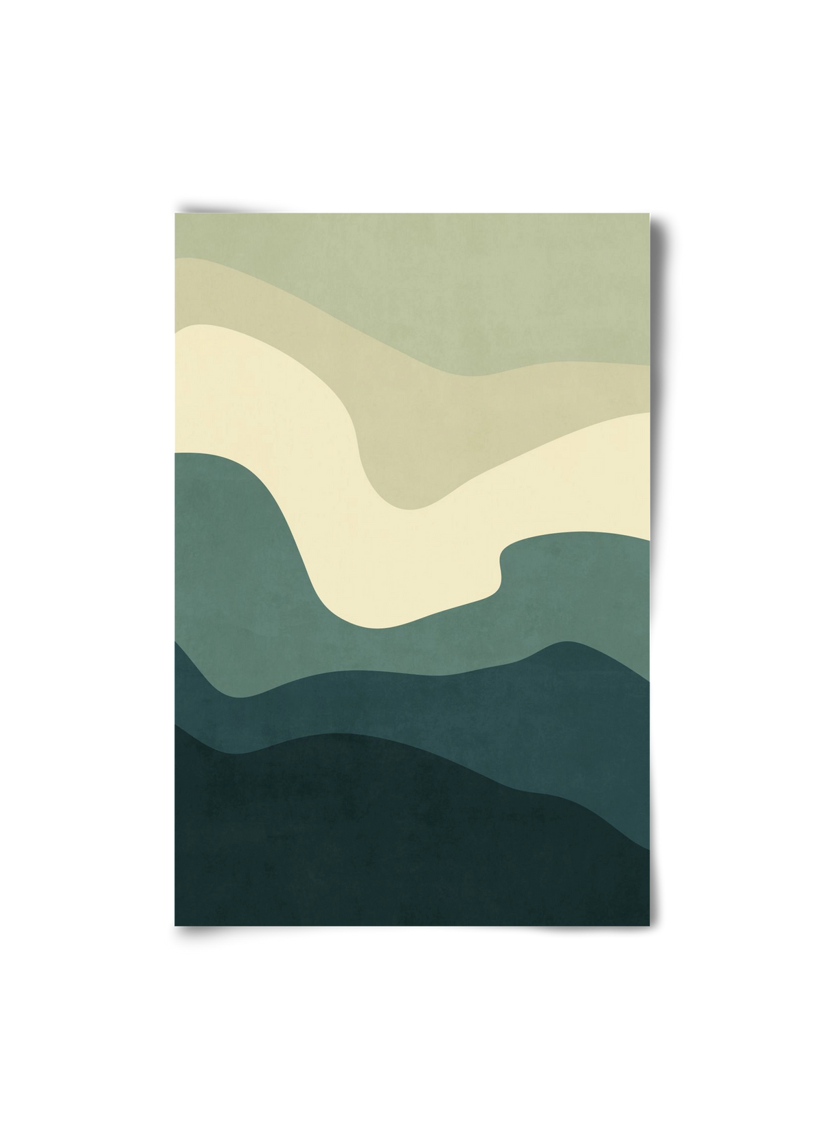 Abstract Beach- 09, 20x30 cm, Keret nélkül