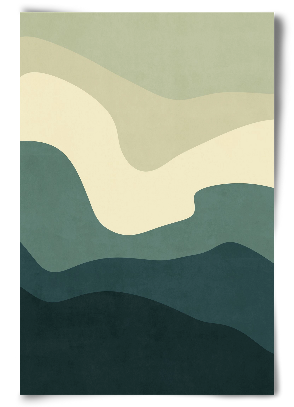 Abstract Beach- 09, 60x90 cm, Keret nélkül