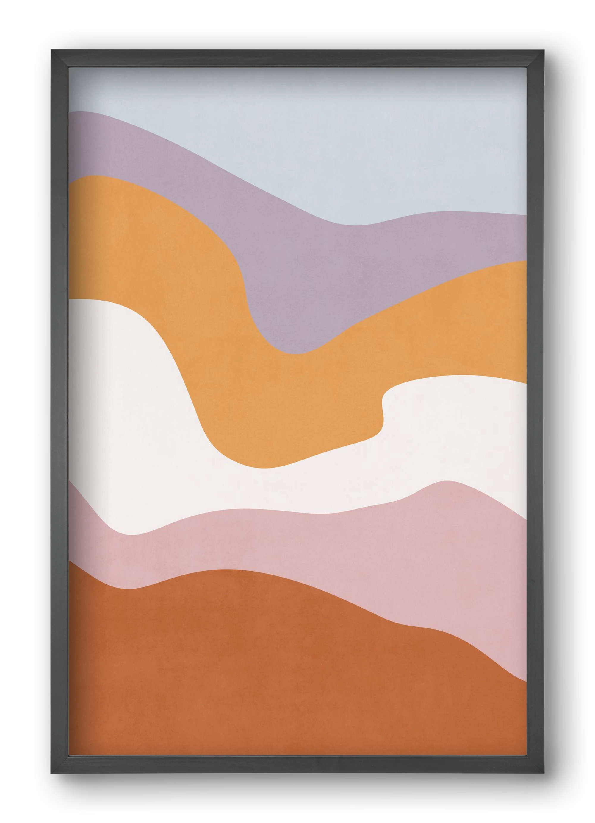 Abstract Beach- 10, 40x60 cm (40x60 cm), Fekete keret