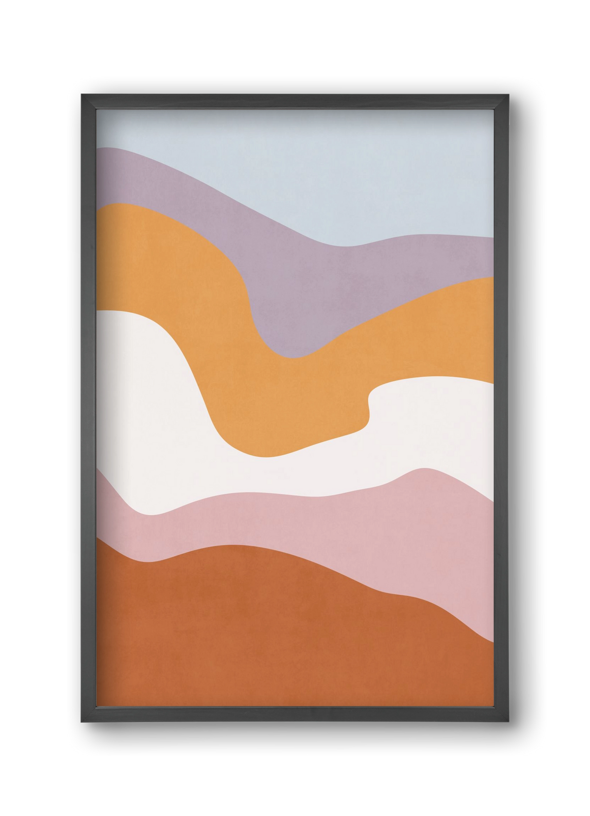 Abstract Beach- 10, 30x45 cm (30x45 cm), Fekete keret