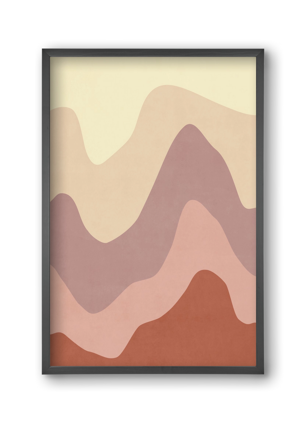 Abstract Beach- 05, 30x45 cm (30x45 cm), Fekete keret