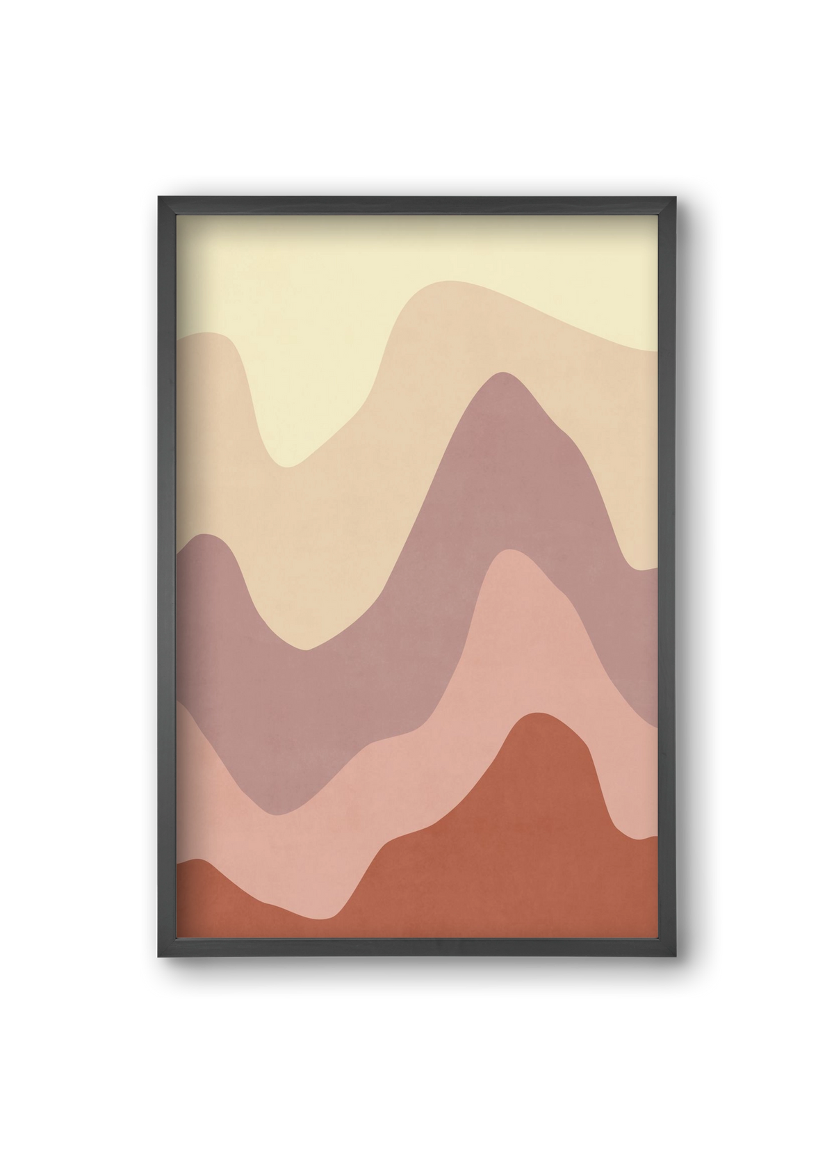 Abstract Beach- 05, 20x30 cm (20x30 cm), Fekete keret